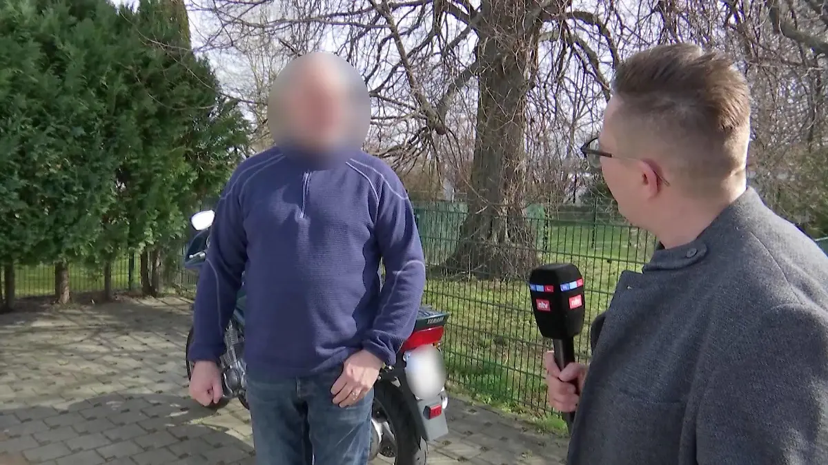 RTL-Reporter Frank Vacik konfrontierte den mittlerweile verurteilen Betrüger Heiko S.