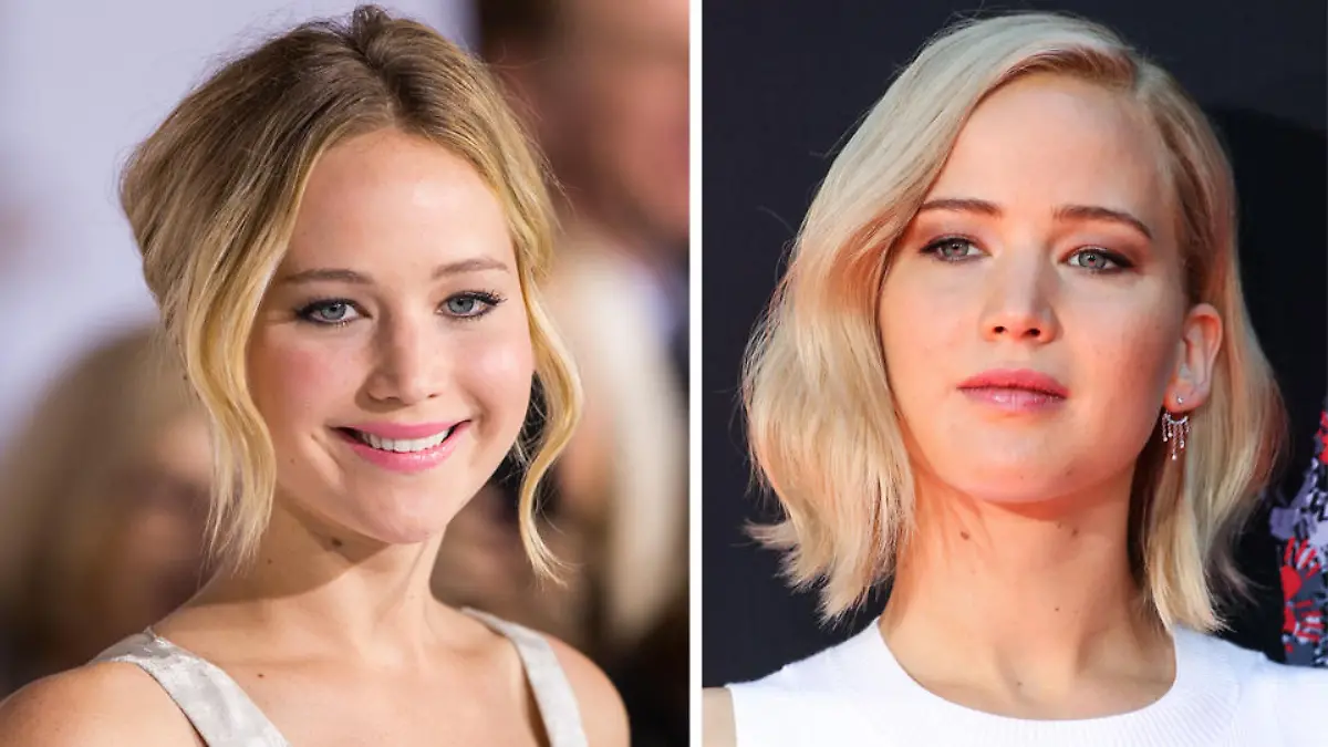 Schauspielerin Jennifer Lawrence variiert ihren Look gerne