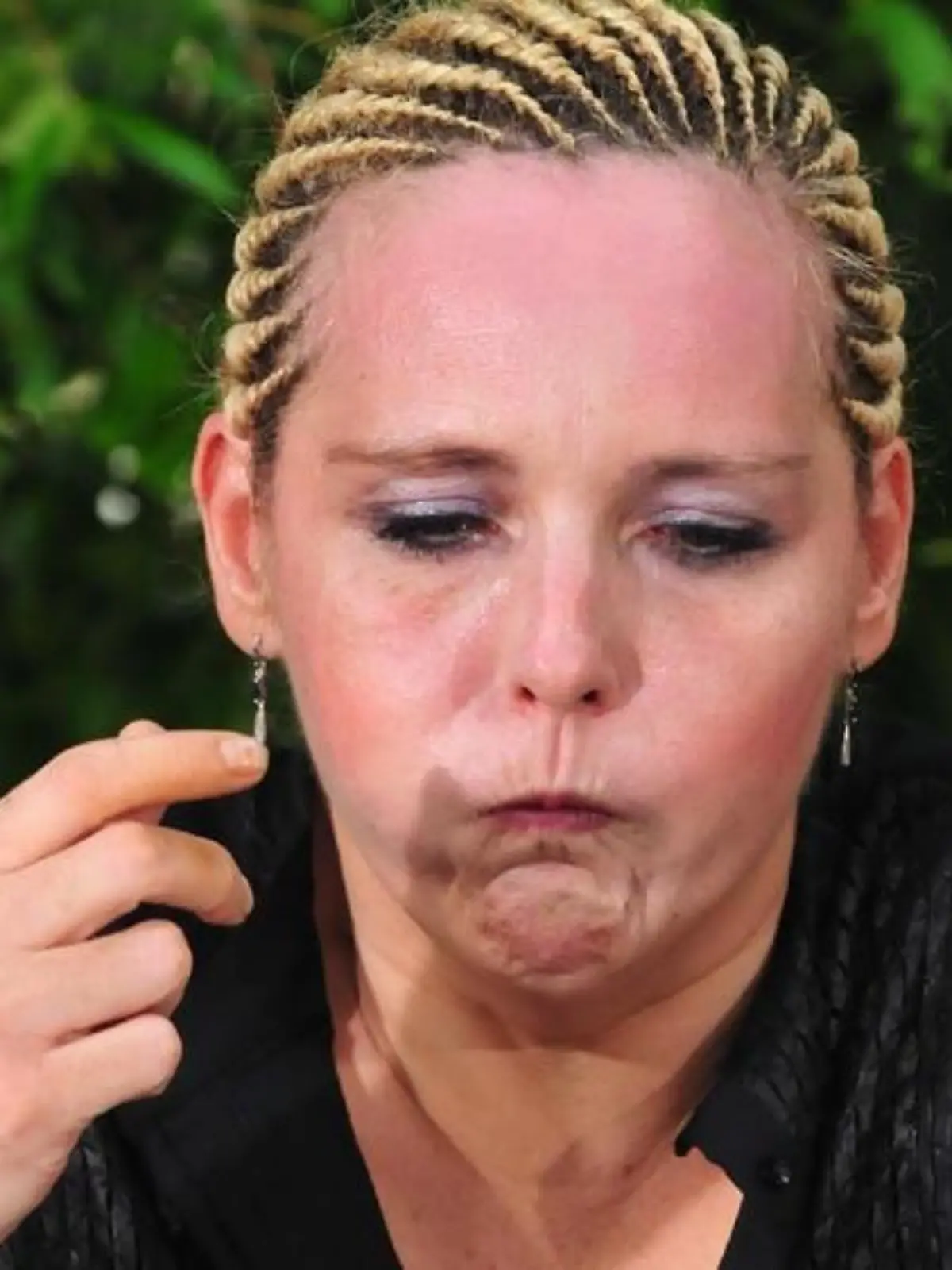 Helena Fürst - hier bei ihrer ersten Dschungelprüfung - hat Nathalie Volk schon den Zickenkrieg erklärt