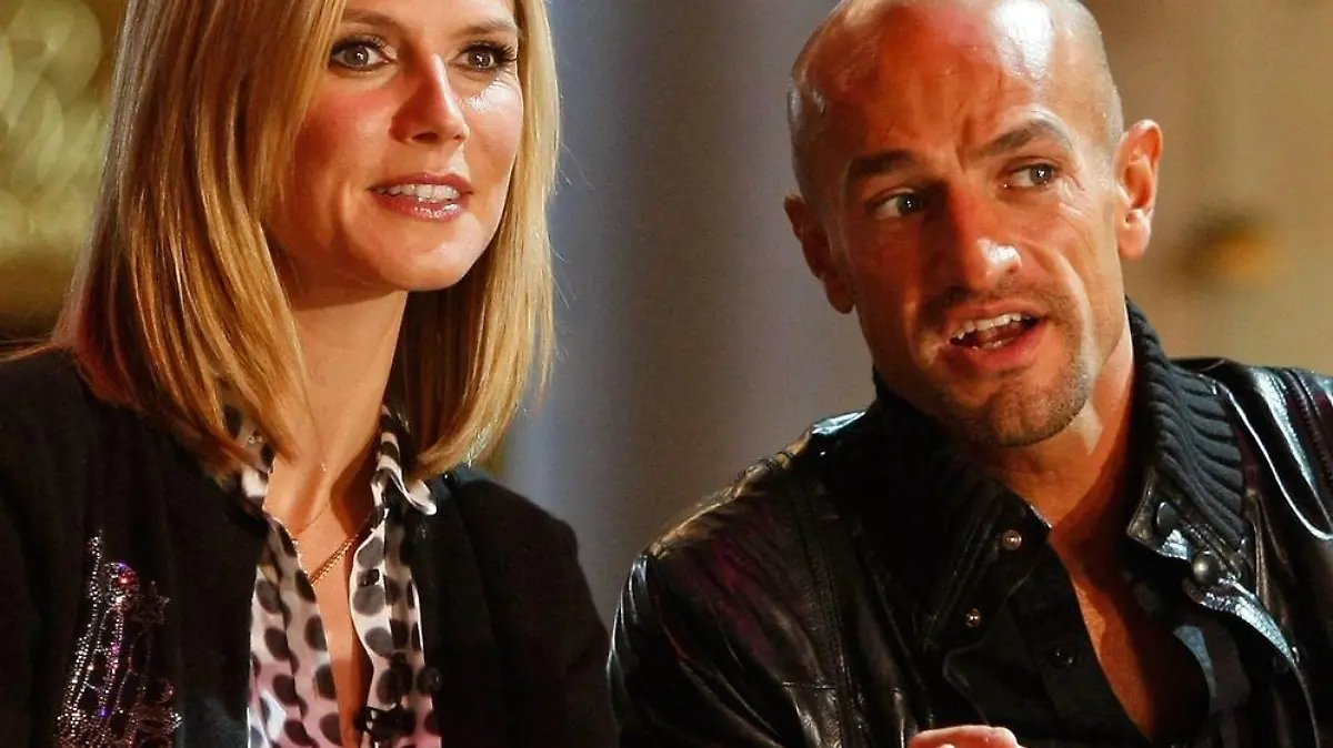 Model Heidi Klum und Peyman Amin kennen sich von einer vorherigen GNTM-Staffel