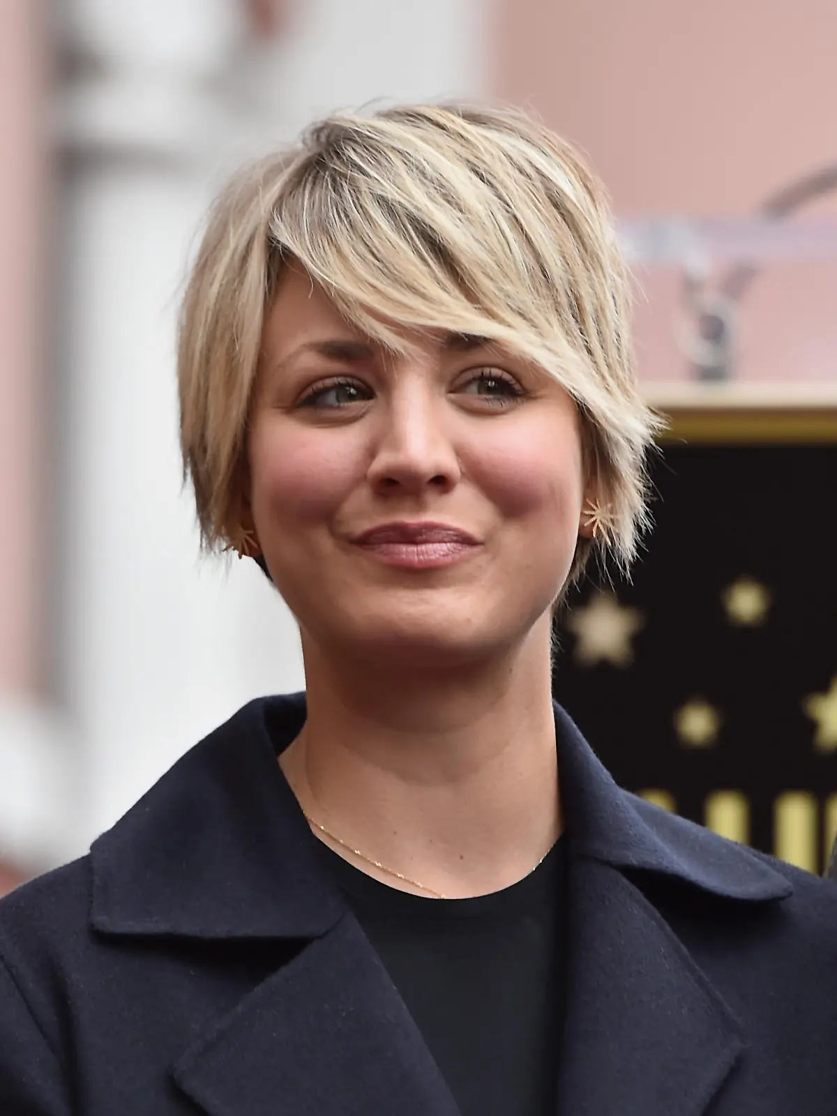 HOLLYWOOD, CA - MARCH 11:  Actress Kaley Cuoco-Sweeting attends a ceremony honoring Jim Parsons wtih the 2,545th Star on The Hollywood Walk Of Fame on March 11, 2015 in Hollywood, California.  (Photo by Alberto E. Rodriguez/Getty Images)