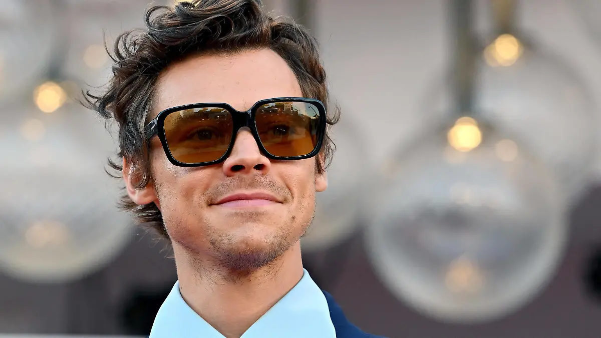 September 5, 2022, VENICE: British singer Harry Styles arrives for the premiere of Dont worry darling during the 79th Venice Film Festival in Venice, Italy, 05 September 2022. The movie is presented out of competition at the festival running from 31 August to 10 September 2022. ANSA/ETTORE FERRARI. VENICE - ZUMAa110 20220905_zaf_a110_116 Copyright: xEttorexFerrarix