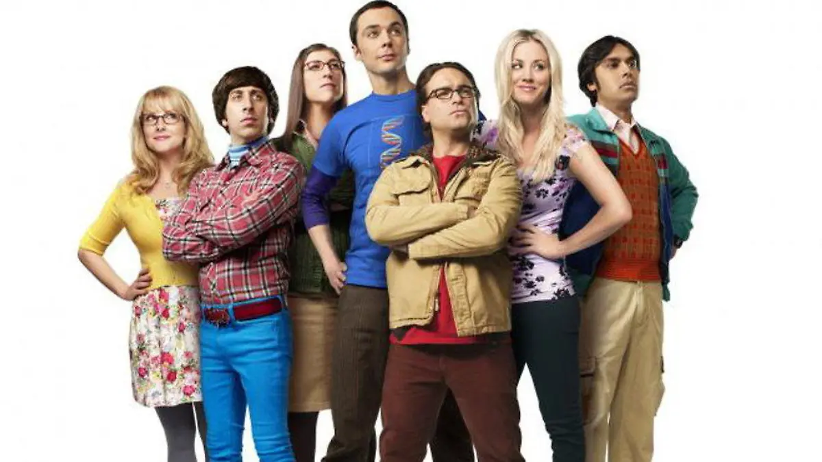 Wann immer es Sheldon Cooper (blaues Shirt) schlecht geht, müssen seine Freunde das Katzentanzlied anstimmen