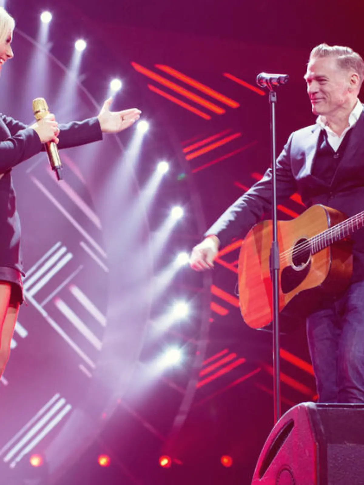 "Die Helene Fischer Show" im ZDF: Helene Fischer begrüßt Weltstar Bryan Adams