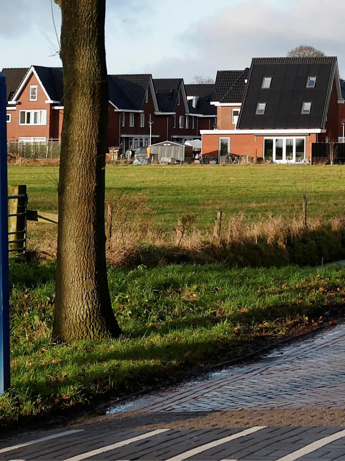 A general view of a street in the Dutch village of Ommeren, Netherlands January 6, 2023. REUTERS/Piroschka van de Wouw