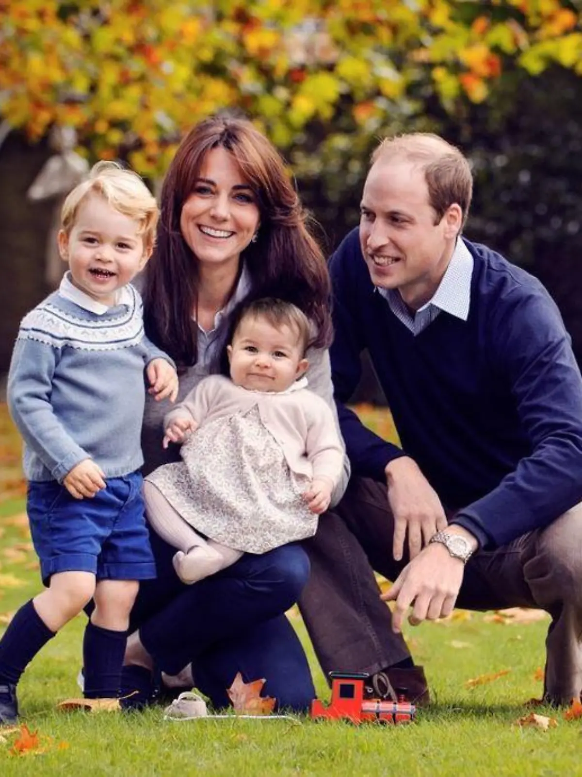 George Charlotte Weihnachtsbild Kensington Palace