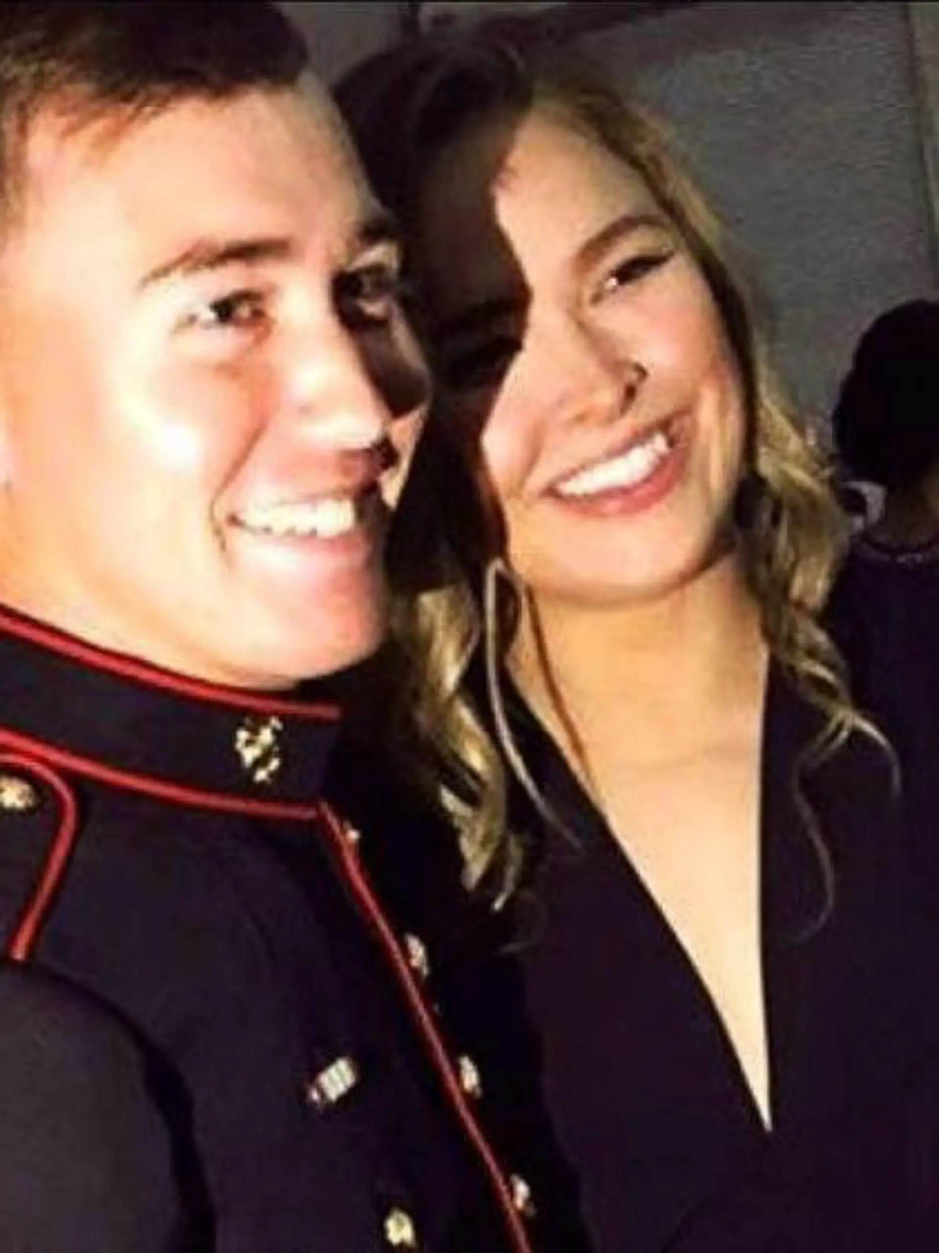 Ronda Rousey und Jarrod Haschert auf dem Marine Corps Ball