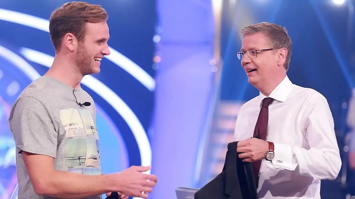Leon Windscheid bekommt Günther Jauchs Jackett