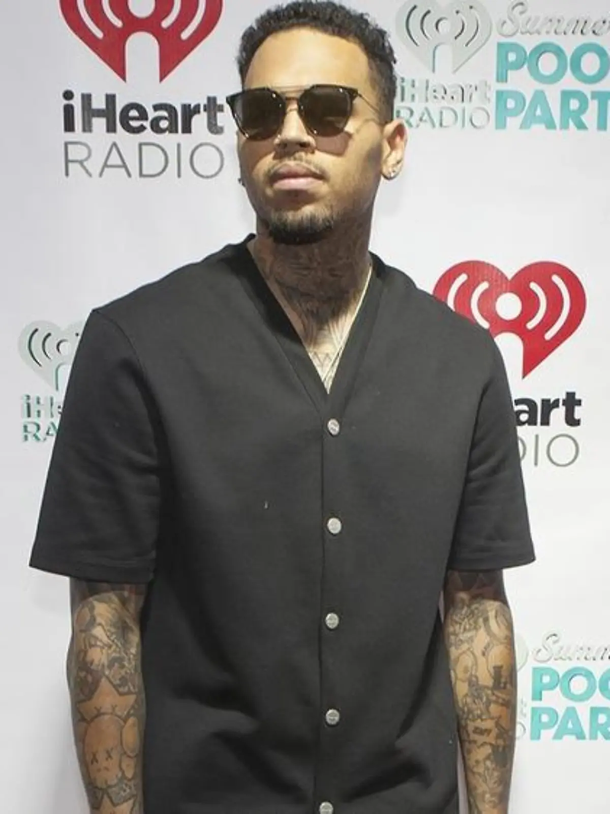 Chris Brown bei der iHeartRadio Summer Pool Party in Las Vegas