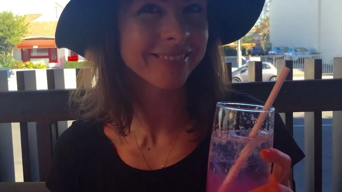Jessica Mazur in Hollywood.