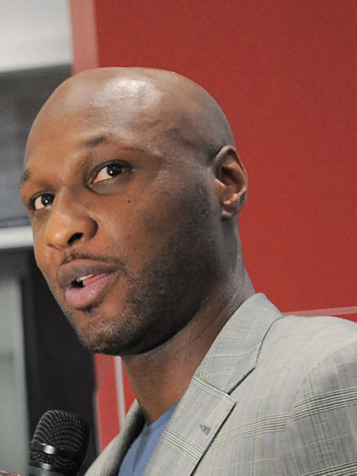 Lamar Odom bei einer Laden-Eröffnung im Herbst 2012