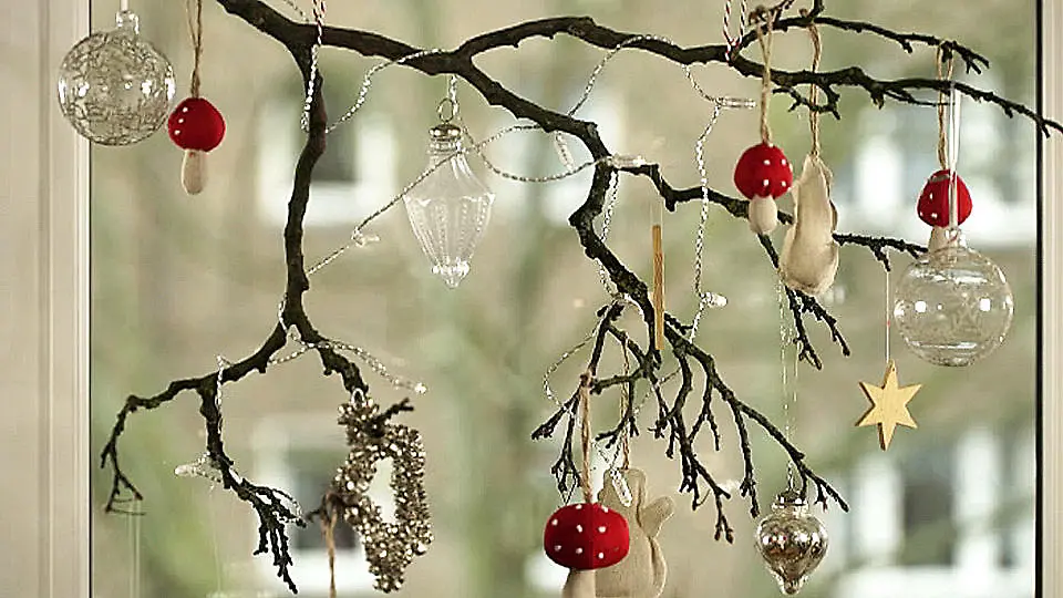 Kreative Weihnachtsdeko fürs Fenster