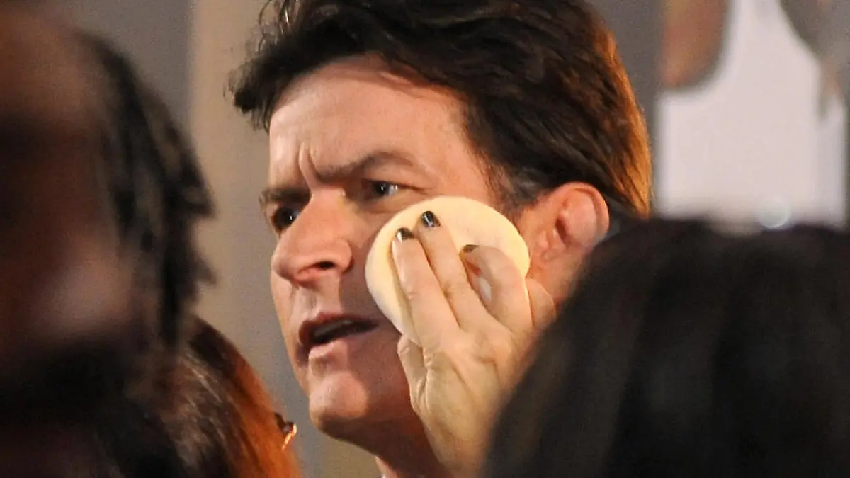 Medienprofi: Charlie Sheen vor einer Preisverleihung in L.A.