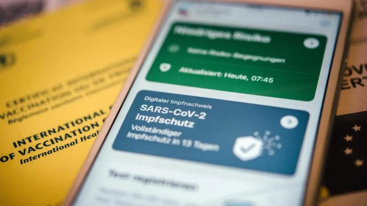 Impfnachweis in der App und auf Papier