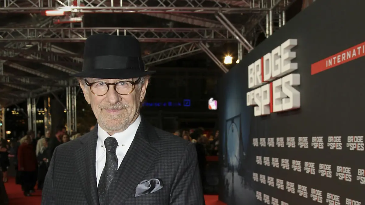 Steven Spielberg auf der Europa-Premiere von "Bridge of Spies" in Berlin