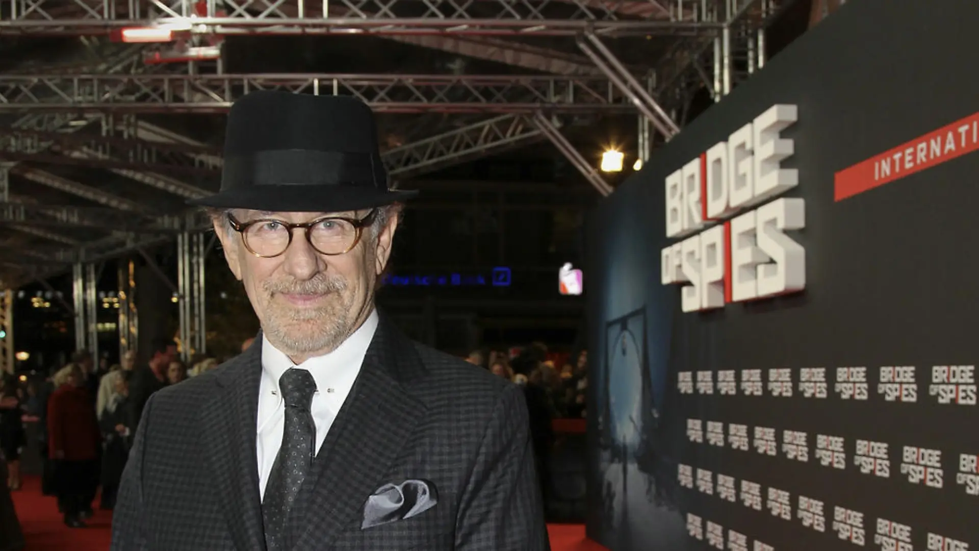 Steven Spielberg auf der Europa-Premiere von "Bridge of Spies" in Berlin