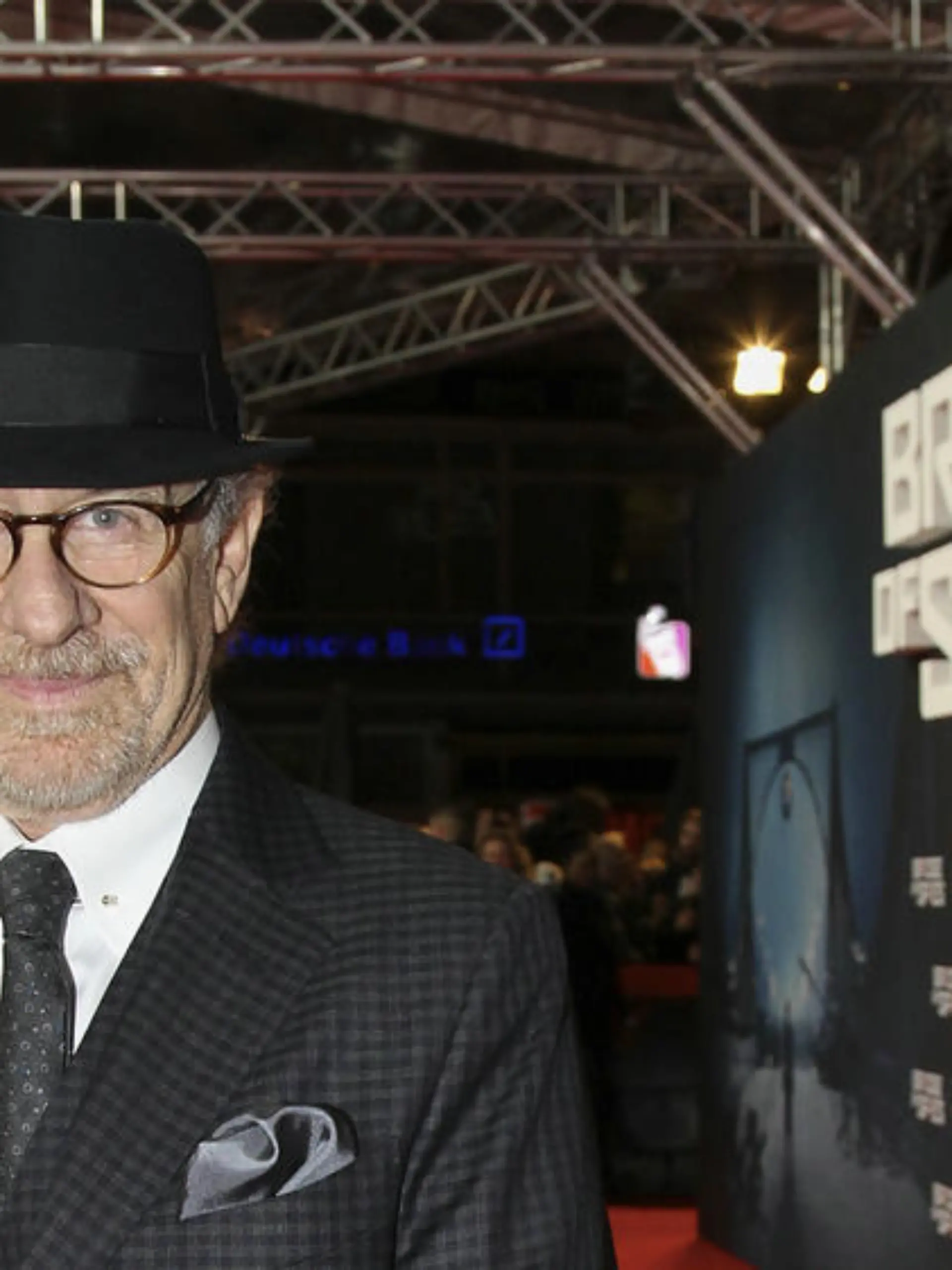 Steven Spielberg auf der Europa-Premiere von "Bridge of Spies" in Berlin