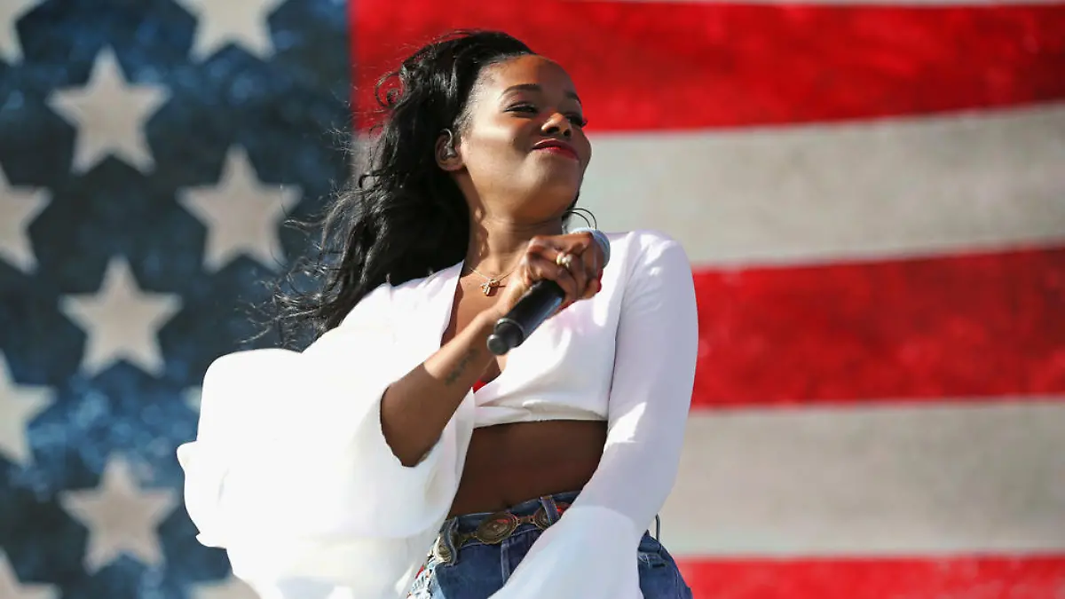 Azealia Banks auf dem Coachella Festival 2015