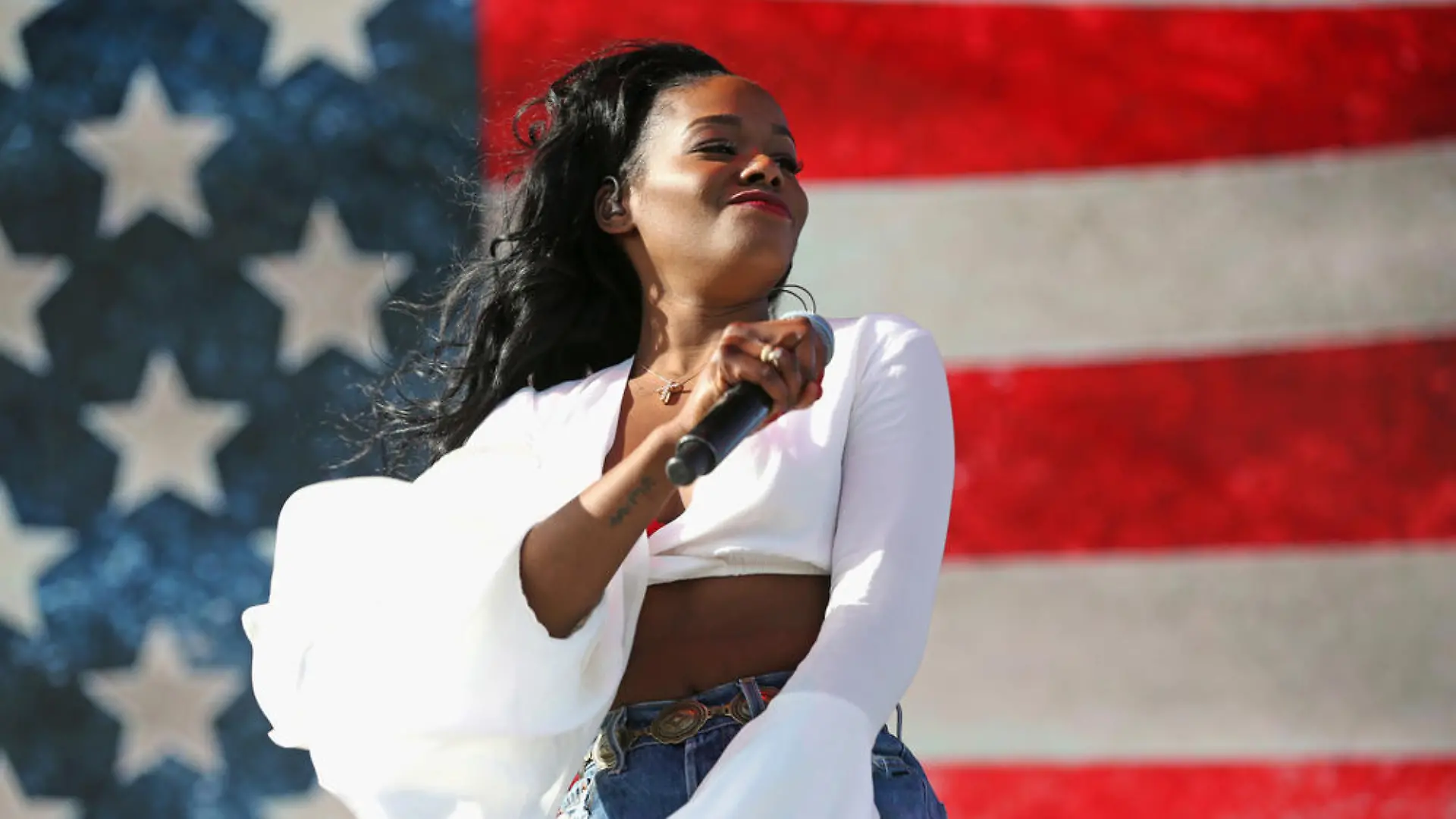 Azealia Banks auf dem Coachella Festival 2015