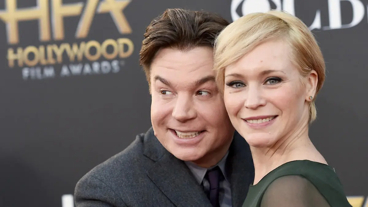 Das sind die stolzen Eltern: Mike und Kelly Myers bei den Hollywood Film Awards 2014