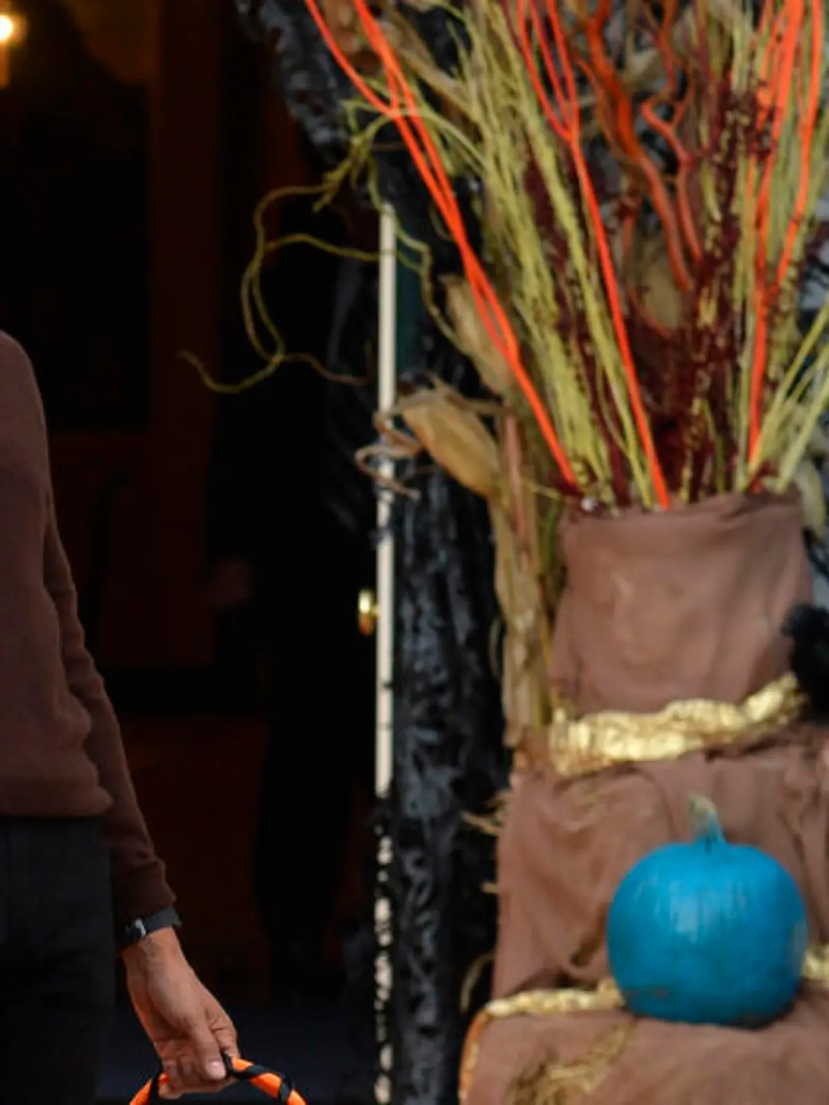 Nicht nur die eingeladenen Kinder, auch US-Präsident Barack Obama hatte bei der Halloween-Party im Weißen Haus seinen Spaß