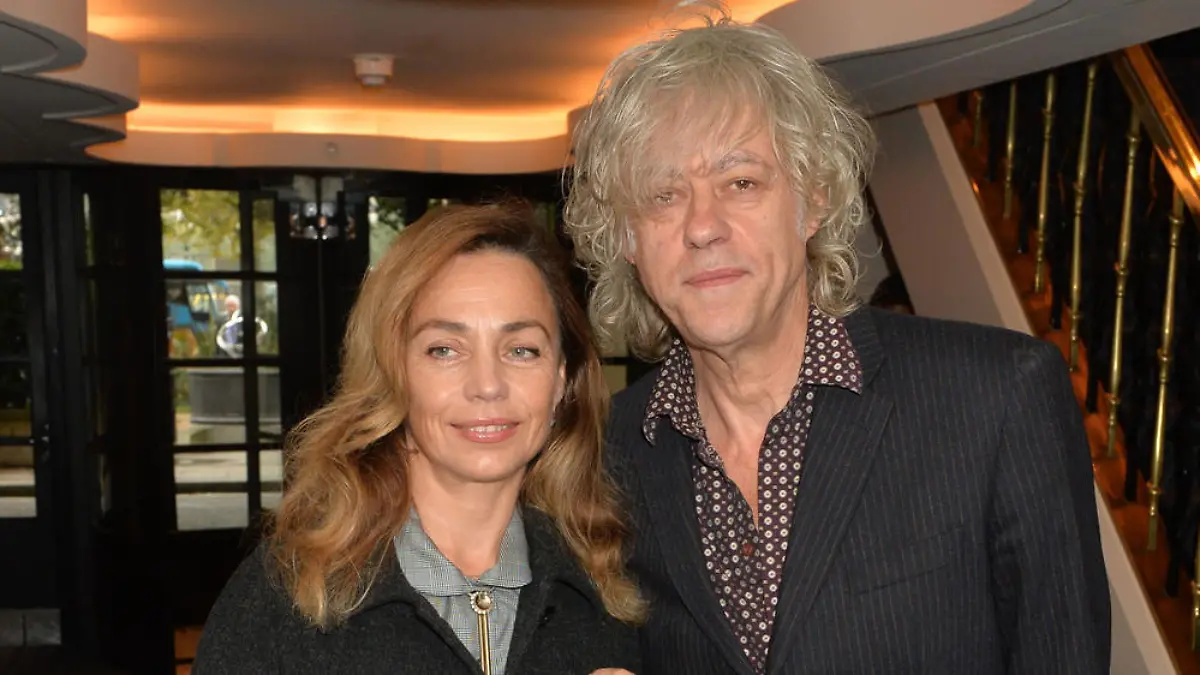 Bob Geldof und Jeanne Marine bei den BASCA-Awards 2014