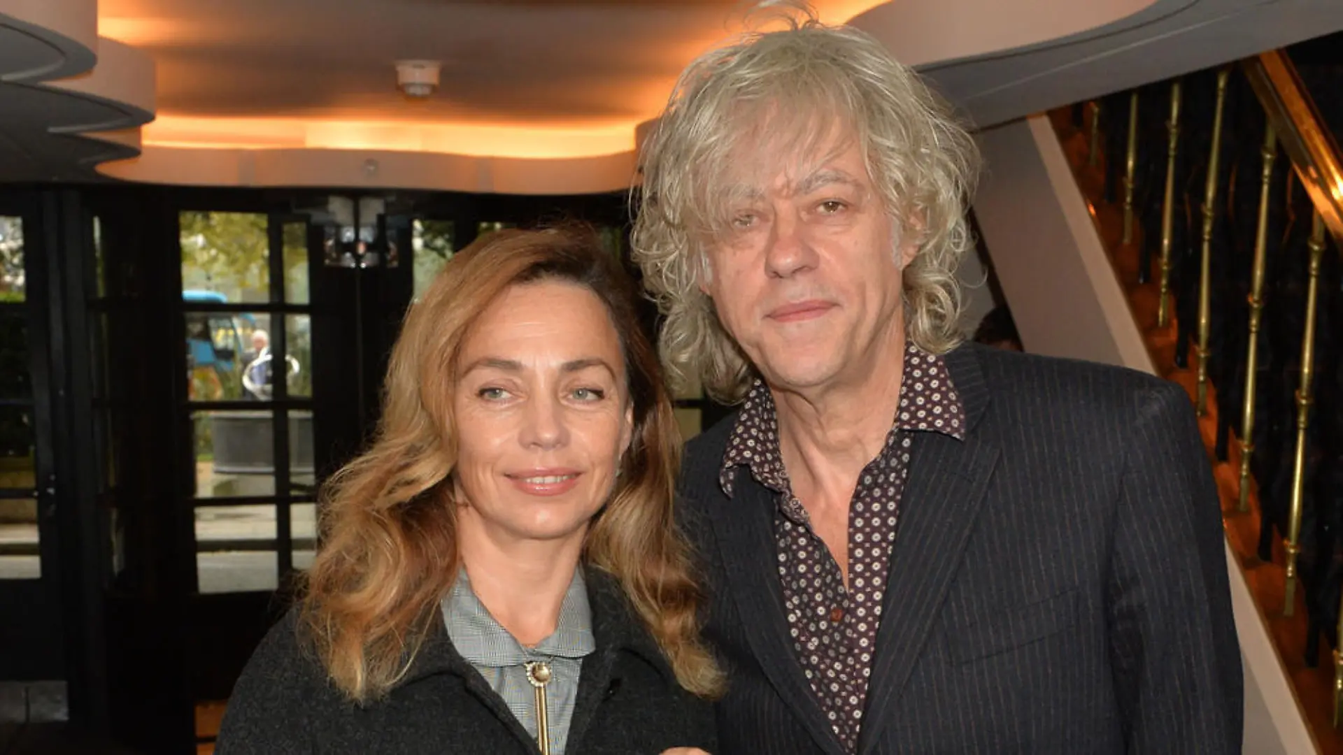 Bob Geldof und Jeanne Marine bei den BASCA-Awards 2014