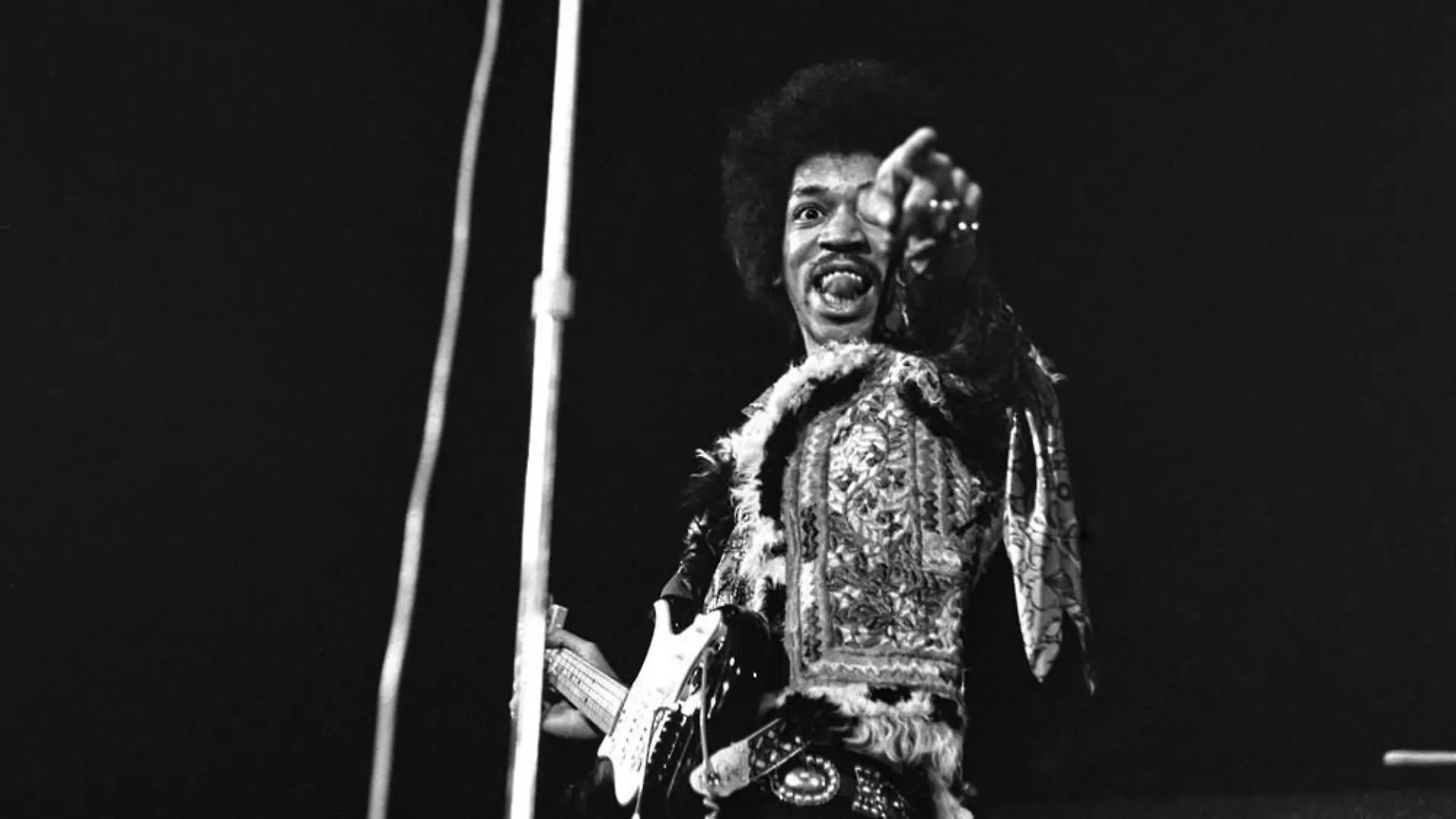 1969: Jimi Hendrix im Falkoner Centret in Dänemark