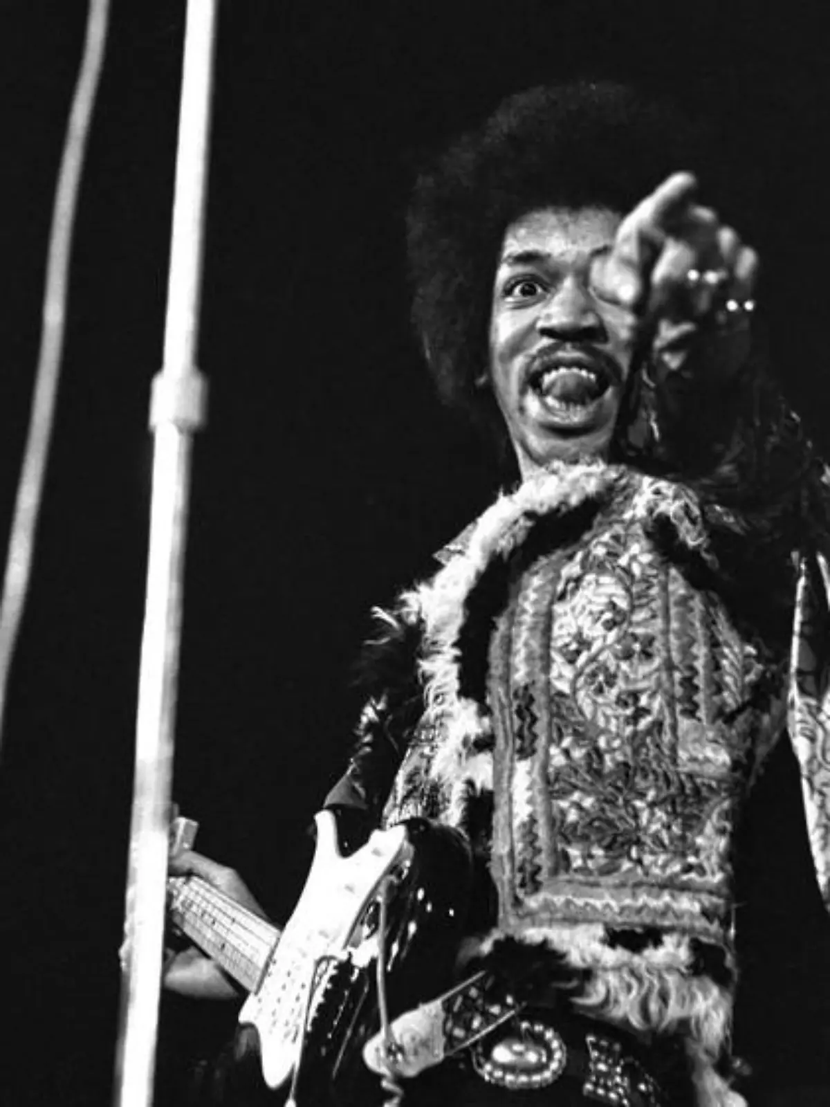 1969: Jimi Hendrix im Falkoner Centret in Dänemark