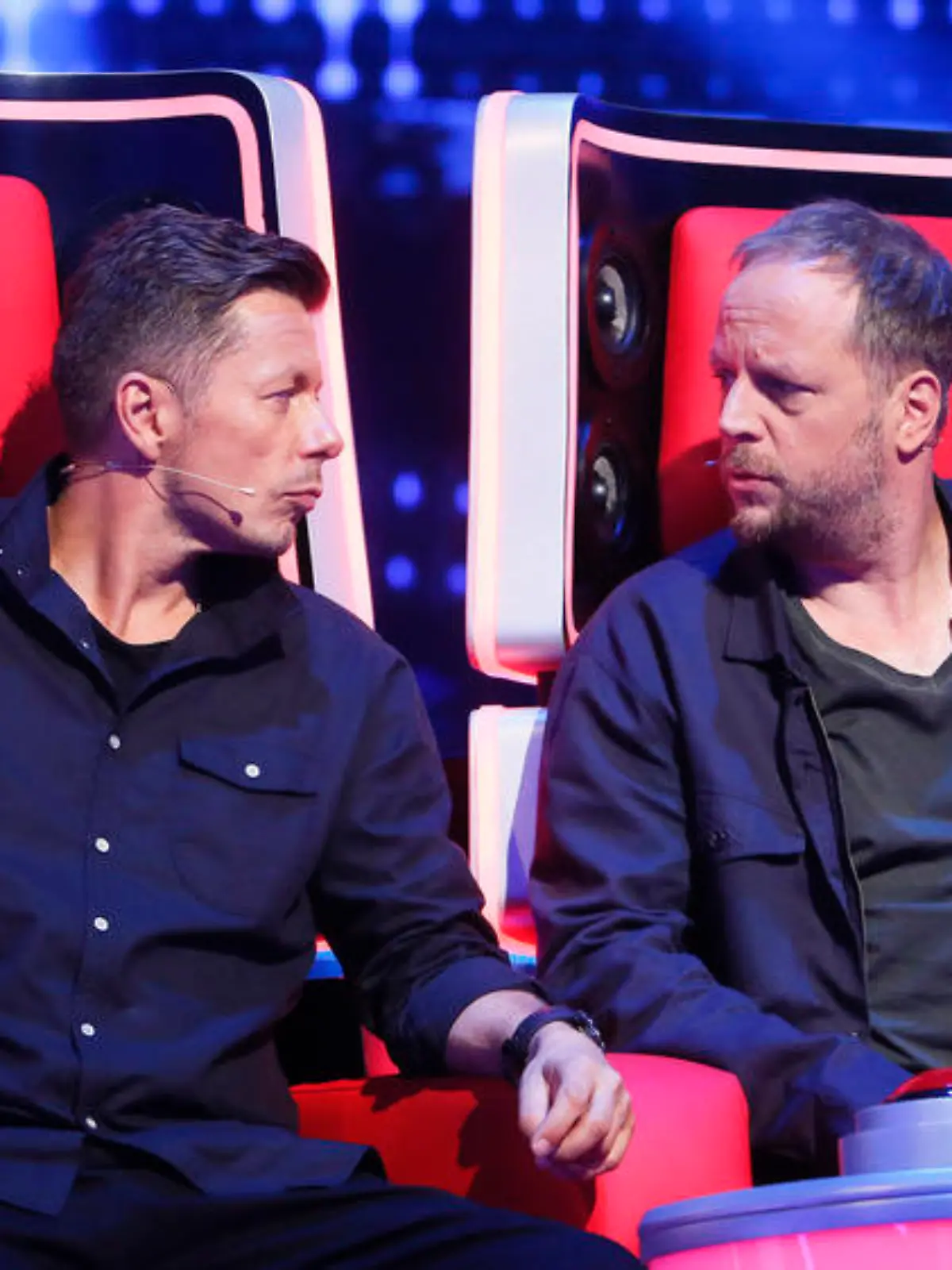 Smudo (r.) und Michi Beck bei "The Voice of Germany" in ihren Luxus-Stühlen