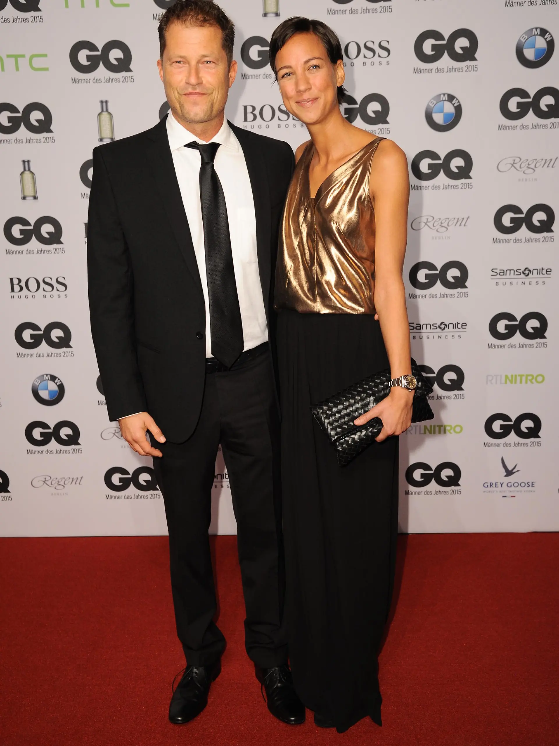 GQ Maenner des Jahres (Men of the year) award 2015 at Komische Oper in Mitte - ArrivalsFeaturing: Til Schweiger, Marlene ShirleyWhere: Berlin, GermanyWhen: 05 Nov 2015Credit: Patrick Hoffmann/WENN.com