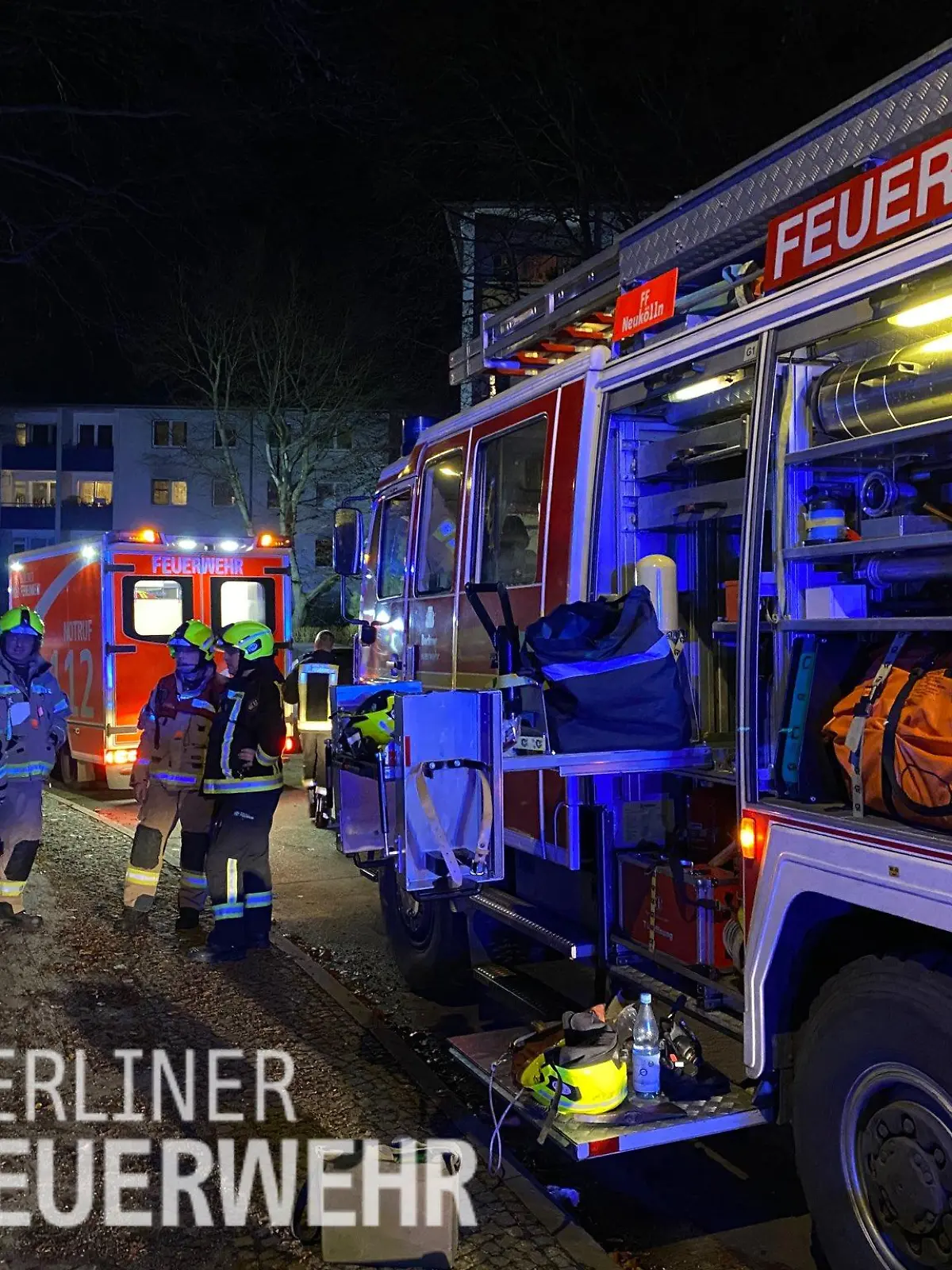Kleinkind stirbt bei Wohnungsbrand in Berlin-Britz