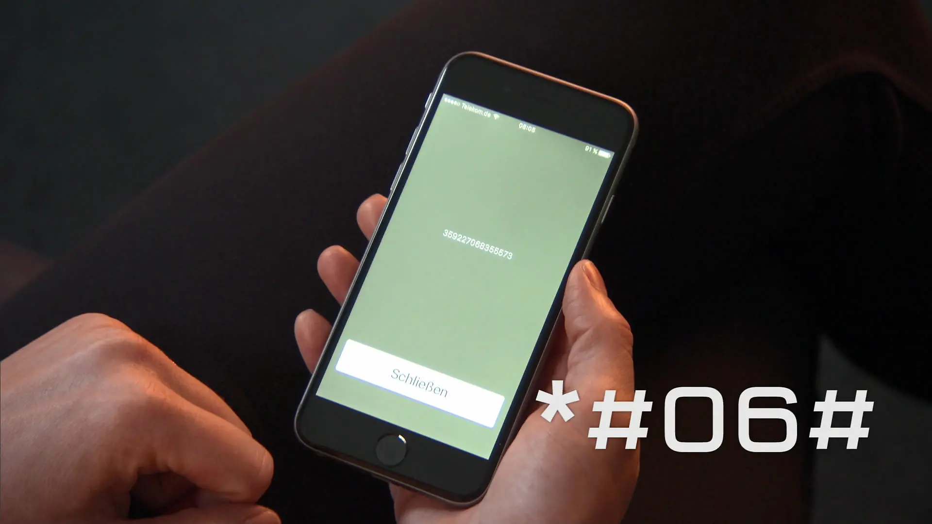 Smartphone-Seriennummer: IMEI-Nummer Bei geklauten Handys braucht die Polizei diese Nummer