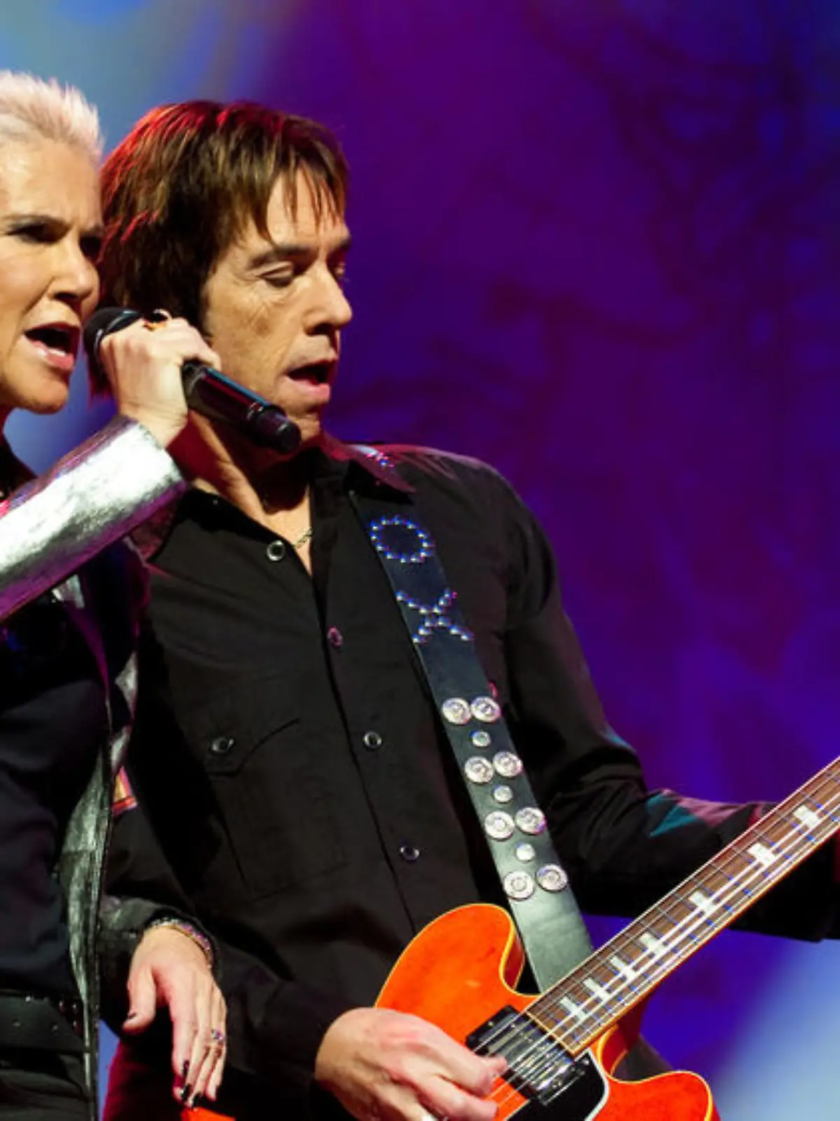 Marie Fredriksson und Per Gessle stehen wieder zusammen auf der Bühne - hier 2011 in Genf