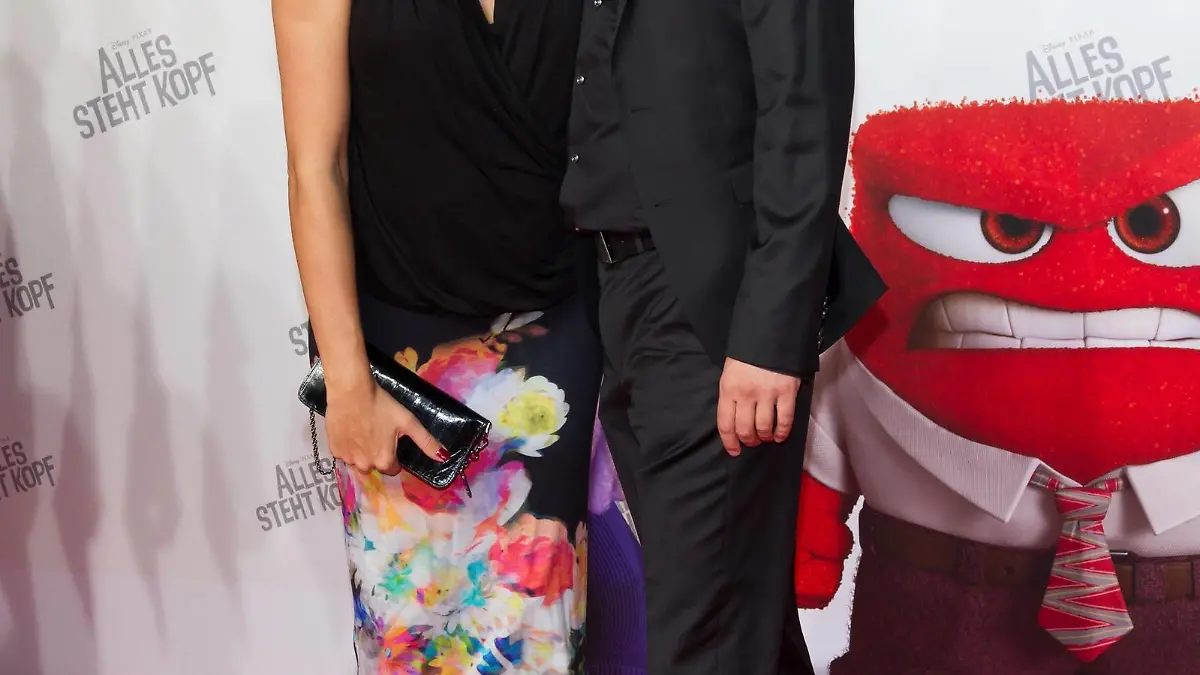 Bettina Zimmermann (Schwanger) und Kai Wiesinger - Deutschlandpremiere des Disney PIXAR Kinofilms ALLES STEHT KOPF in Berlin am 16.09.2015. Premiere - Alles steht KopfBettina Zimmermann pregnant and Kai Wiesinger German premiere the Disney Pixar Cinema everything is Head in Berlin at 16 09 2015 Premiere everything is Head