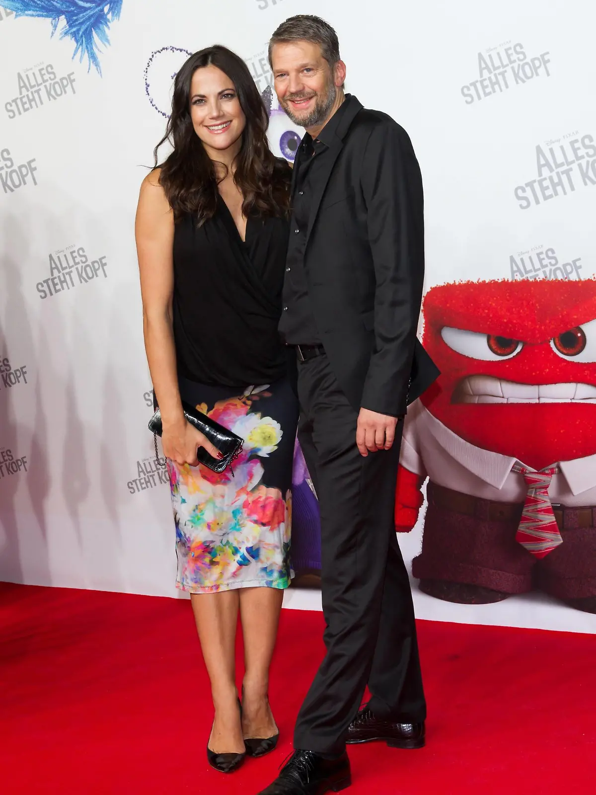 Bettina Zimmermann (Schwanger) und Kai Wiesinger - Deutschlandpremiere des Disney PIXAR Kinofilms ALLES STEHT KOPF in Berlin am 16.09.2015. Premiere - Alles steht KopfBettina Zimmermann pregnant and Kai Wiesinger German premiere the Disney Pixar Cinema everything is Head in Berlin at 16 09 2015 Premiere everything is Head