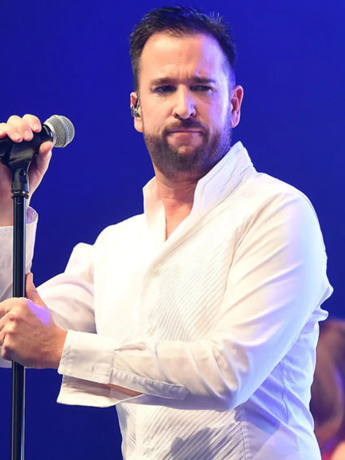 Sieht so ein Schlaganfallpatient aus? Michael Wendler bei einem Konzert am Wochenende