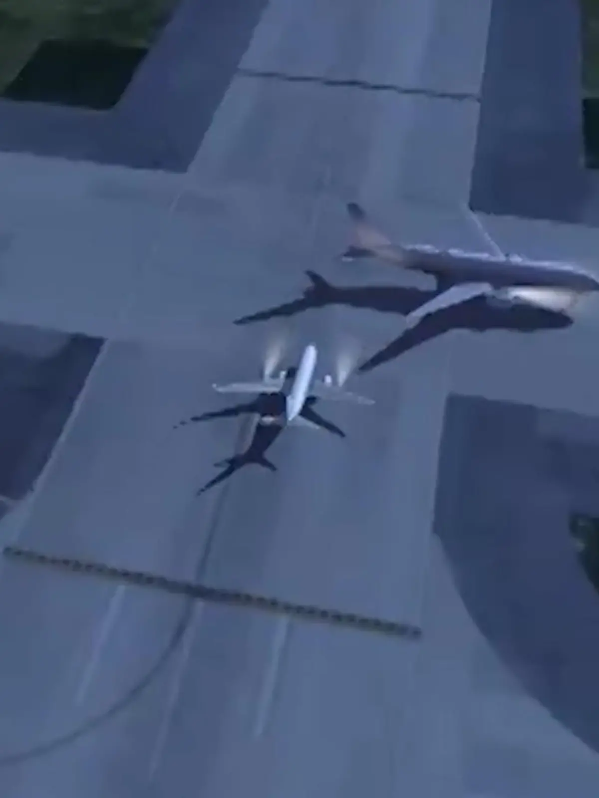 Das Unglück konnte gerade noch abgewendet werden. Fast wären am vergangenen Freitag zwei Flugzeuge am New Yorker JFK-Flughafen zusammengestoßen. Animationen zeigen nun, wie knapp die Katastrophe vermieden werden konnte.