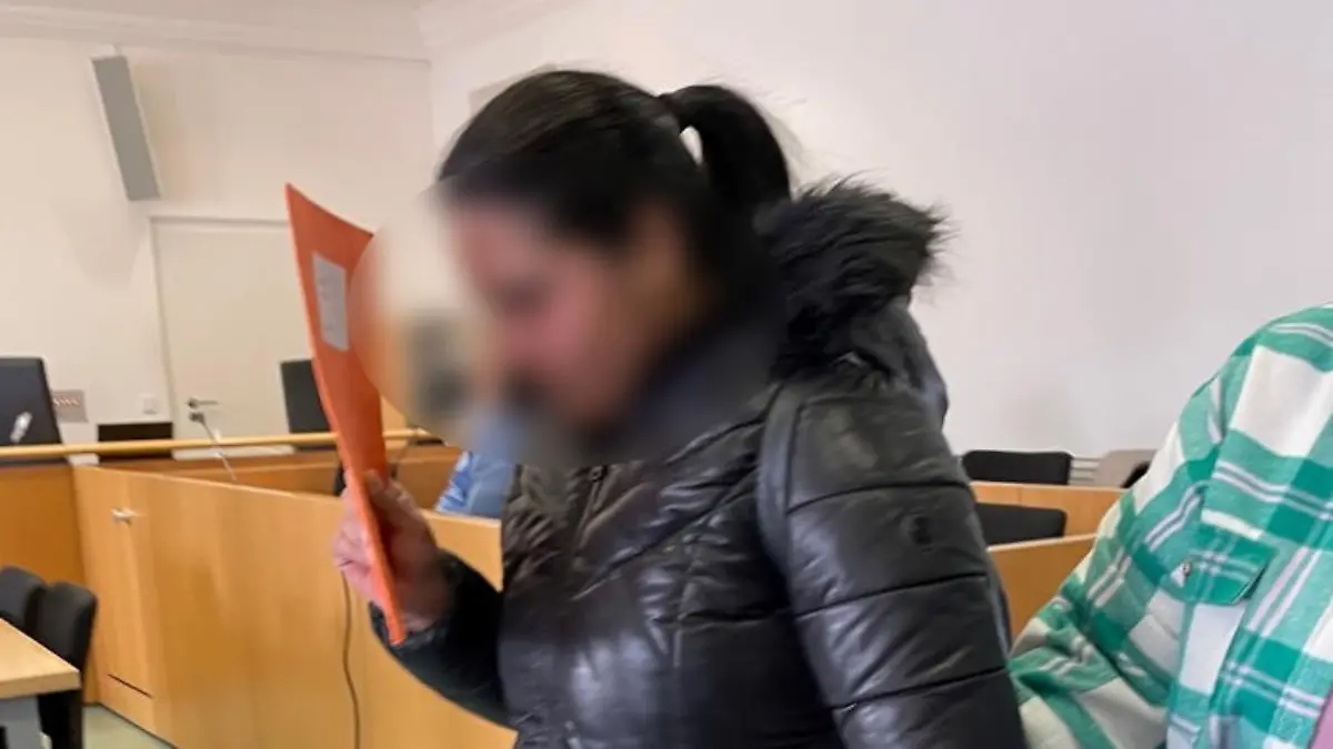 In diesem Gerichtssaal kommen für die Ex-Frau des Angeklagten alle Emotionen noch einmal hoch.