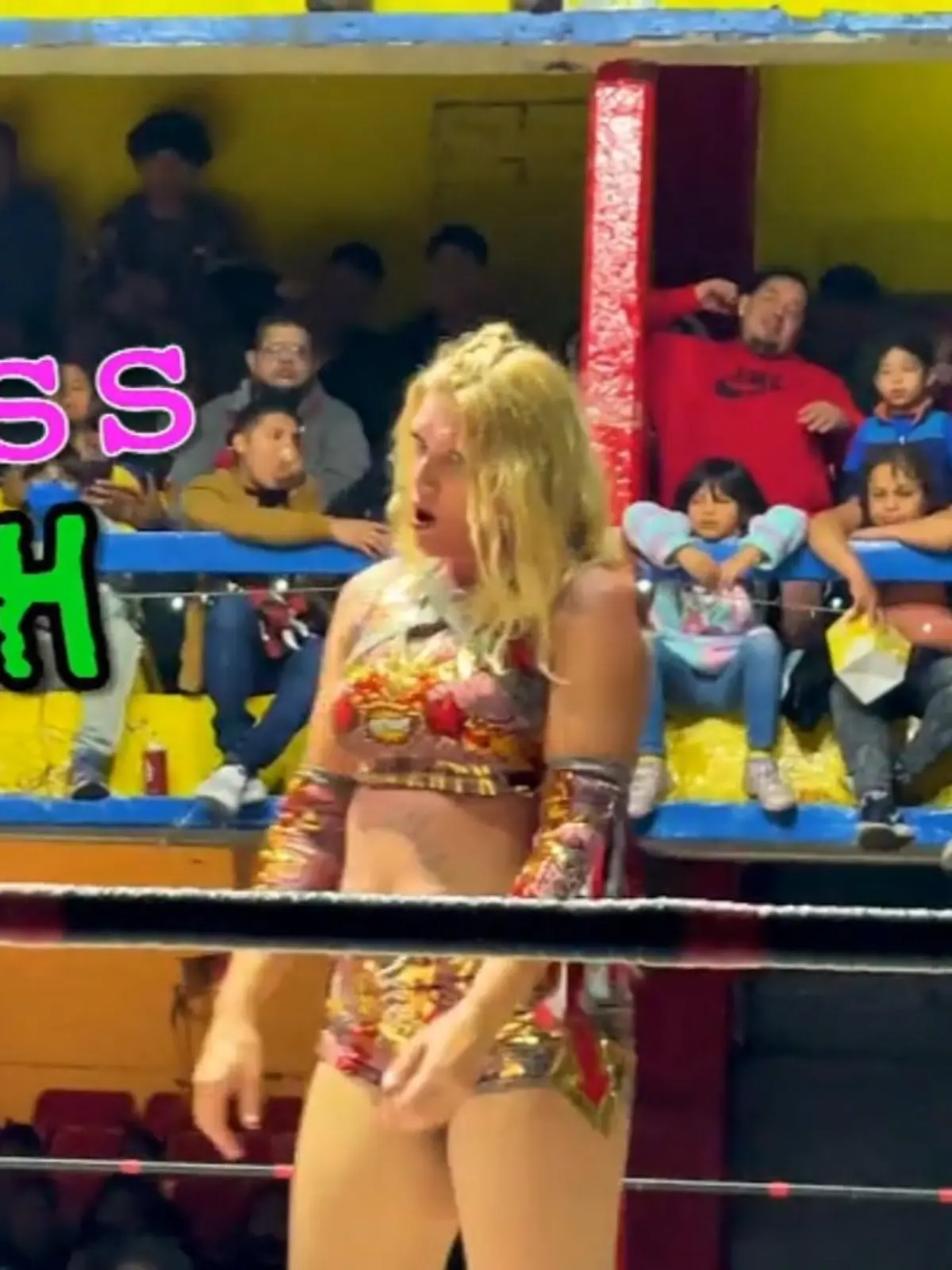 Bild zu: "Wrestlerin ist in Mexiko ein Star"