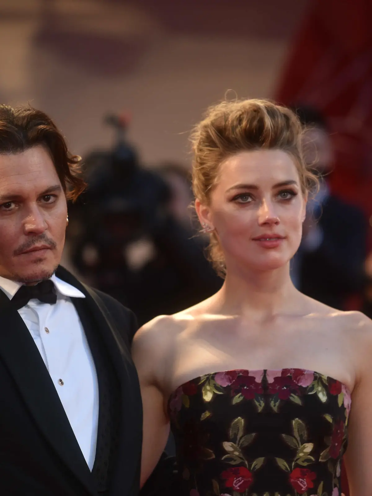 72th Venice international film festival. Premier The Danish Girl. Amber Heard, Tom Hooper, Alicia Vikander, Eddie Redmayne and Matthias Schoenaerts. Guest Johnny Depp.
�M.Angeles Salvador/Nordestfoto/Splash
<P>
Pictured: Johnny Depp and Amber Heard
<B>Ref: SPL1117591  050915  </B><BR/>
Picture by: NORDESTFOTO / Splash News<BR/>
</P><P>
<B>Splash News and Pictures</B><BR/>
Los Angeles:	310-821-2666<BR/>
New York:	212-619-2666<BR/>
London:	870-934-2666<BR/>
photodesk@splashnews.com<BR/>
</P>