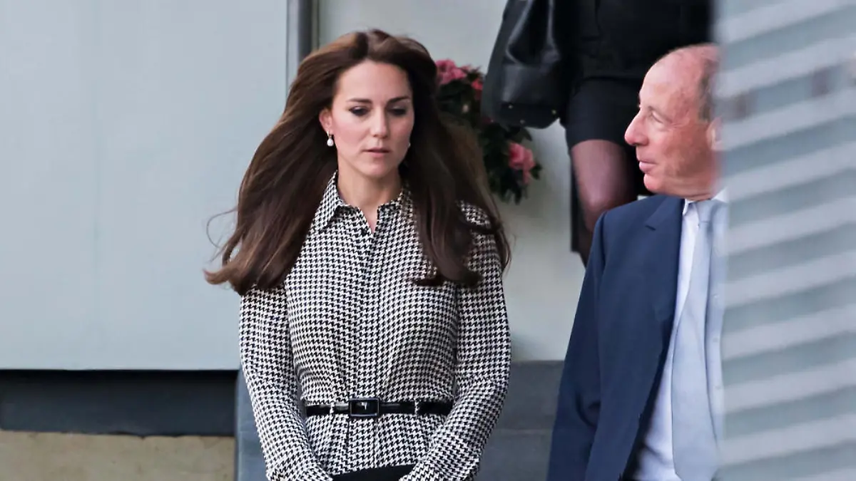 Viel unterwegs: Kate vergangene Woche bei einem Besuch im Anna-Freud-Centre für geistig behinderte Kinder