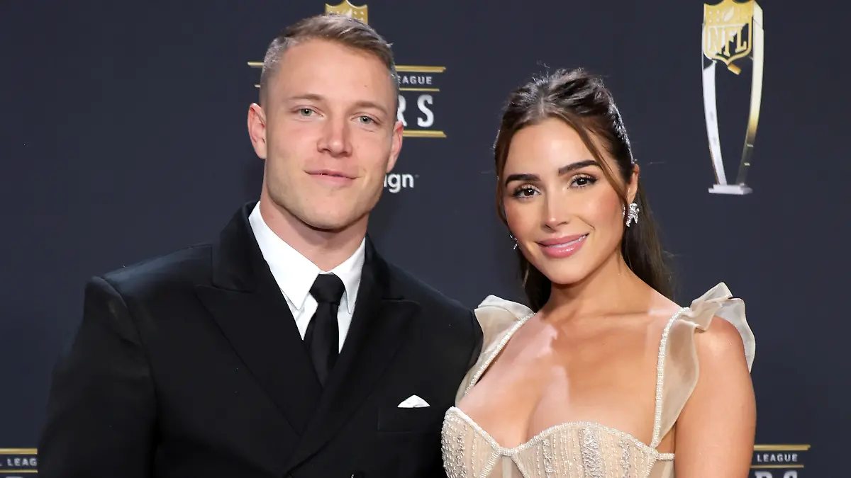 Christian McCaffrey und Olivia Culpo