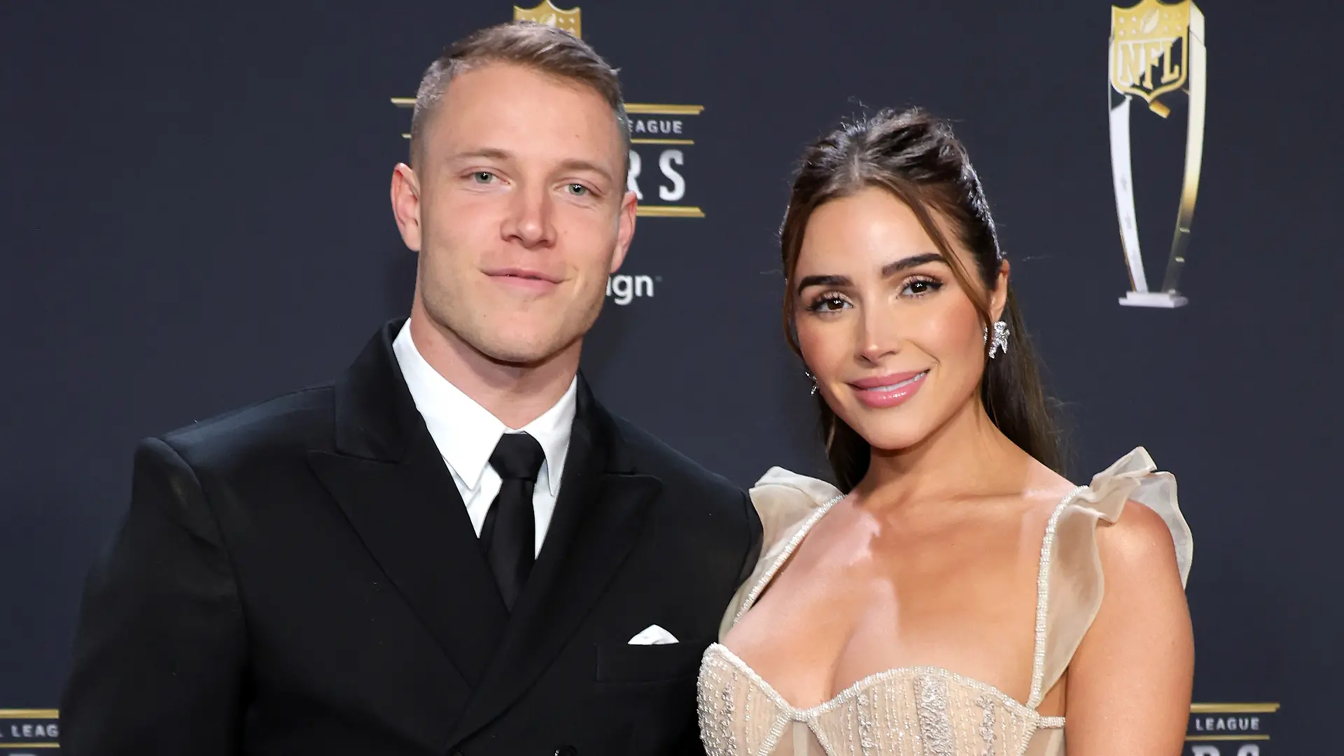 Christian McCaffrey und Olivia Culpo