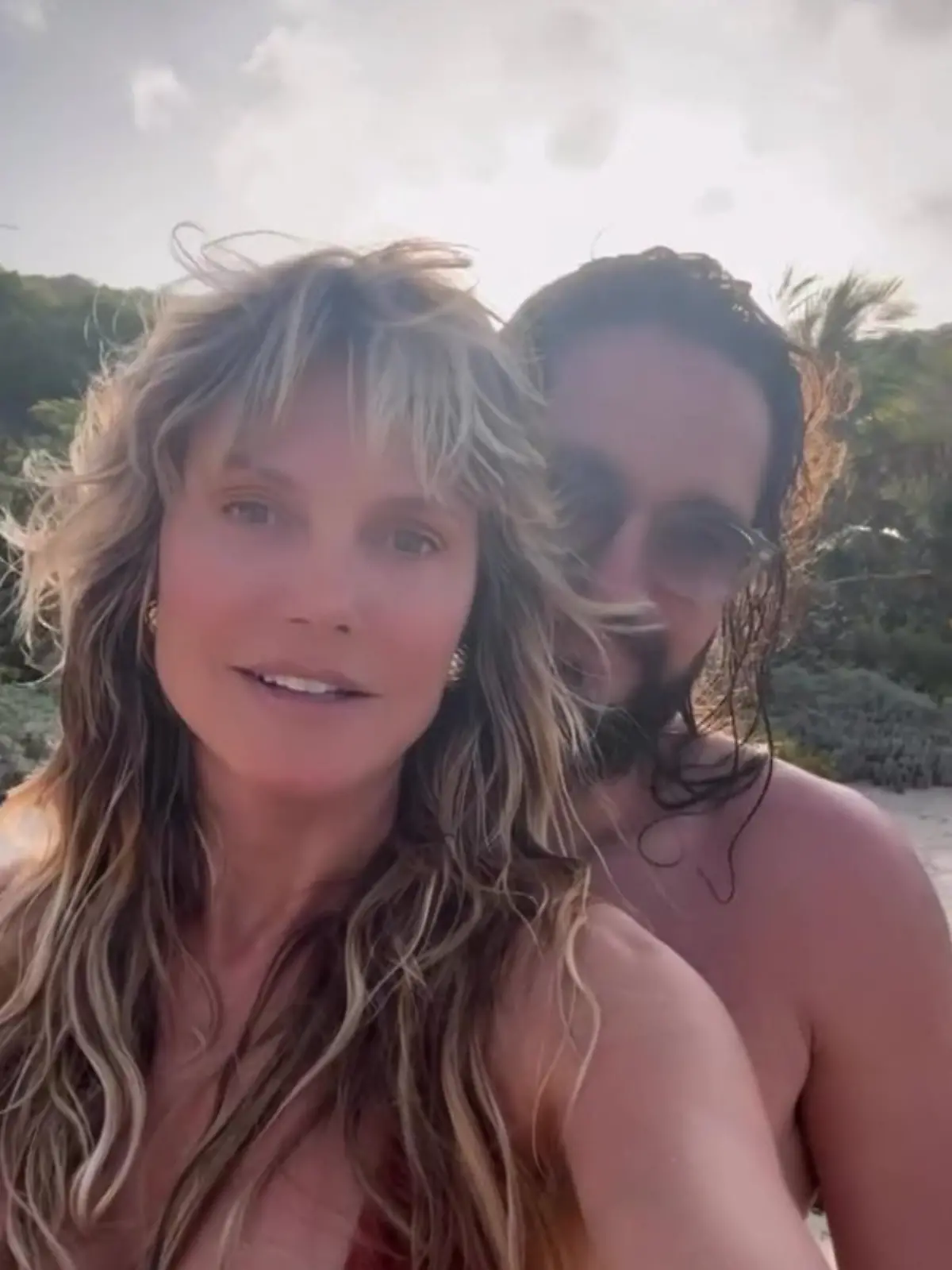 Heidi Klum und Tom Kaulitz im Liebes-Urlaub. 