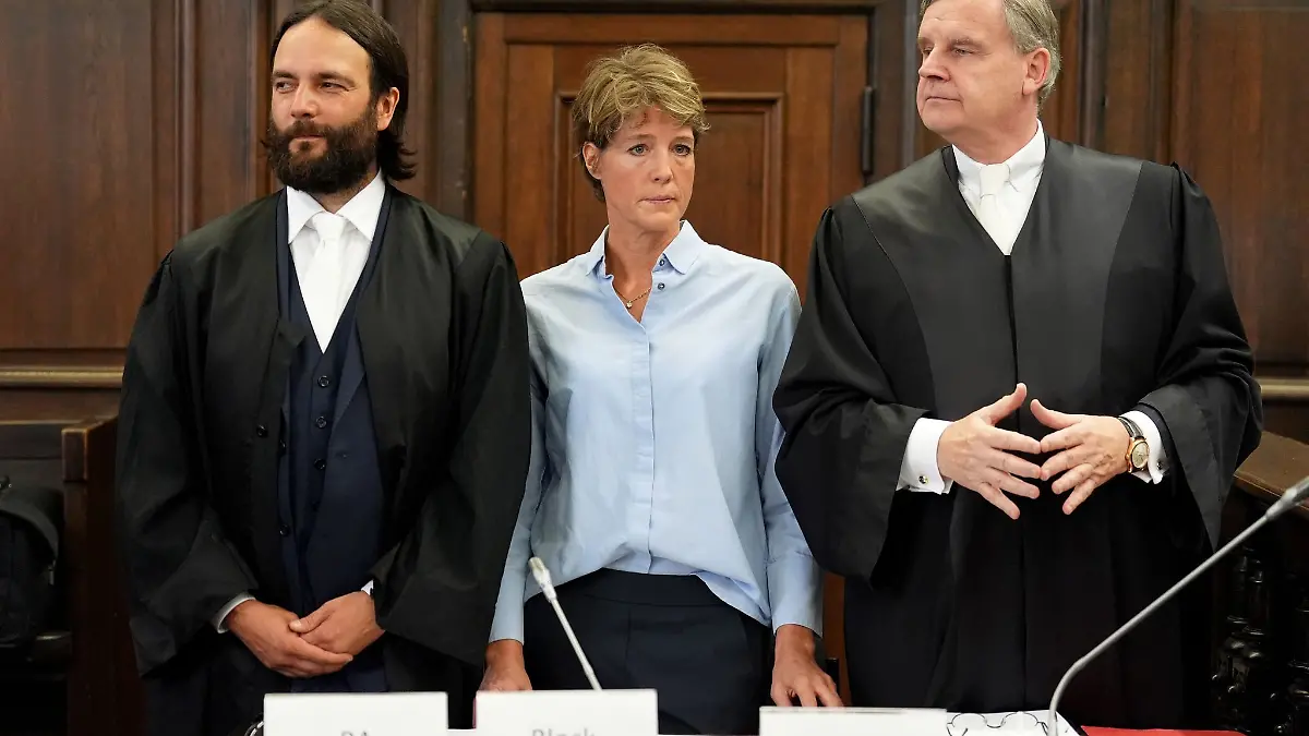 Am zweiten Prozesstag um die Entführung ihrer Kinder wird eine Einlassung der Angeklagten Christina Block erwartet (Archivbild).