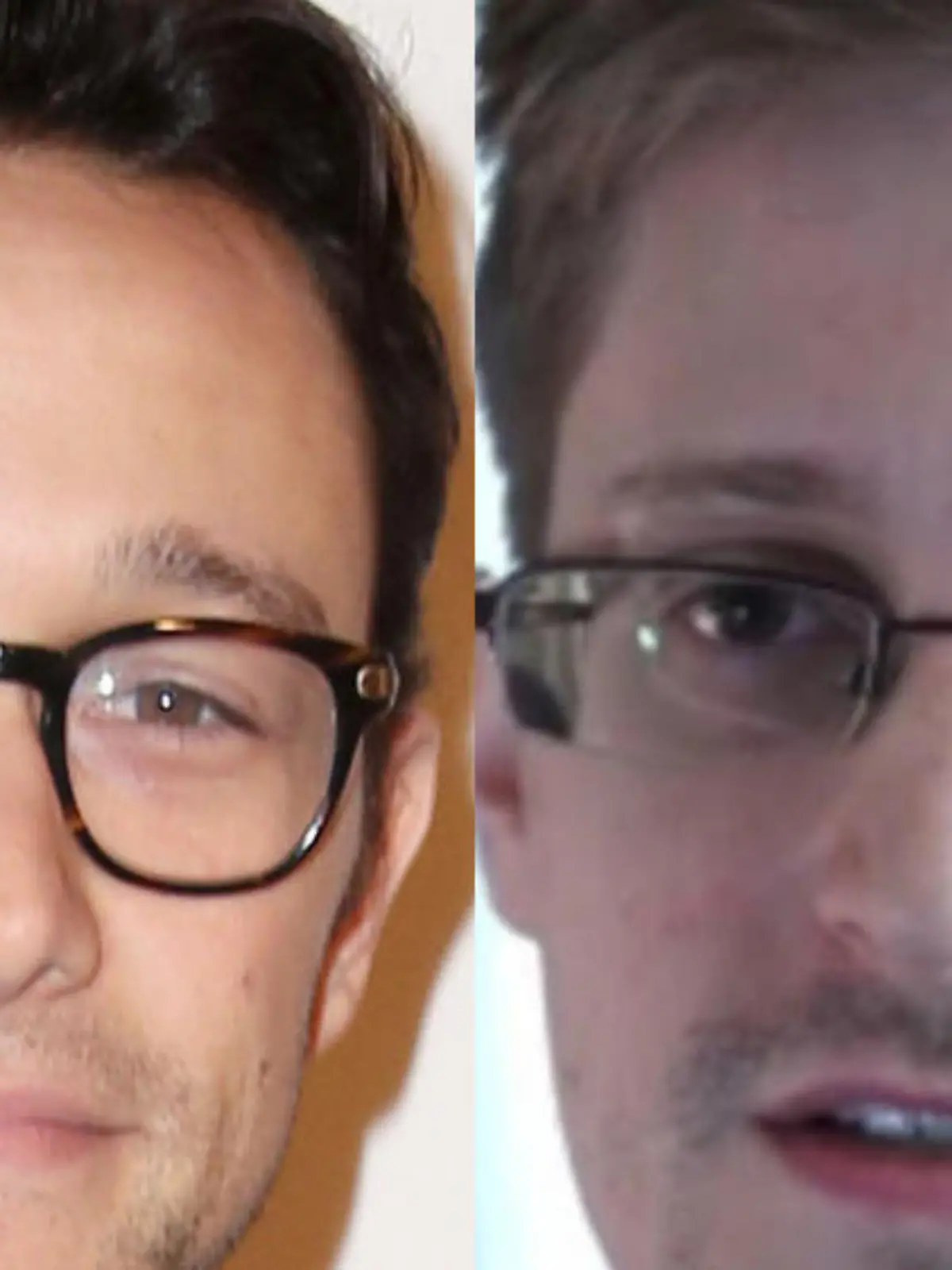 Joseph Gordon-Levitt (l.) ist demnächst als Edward Snowden zu sehen