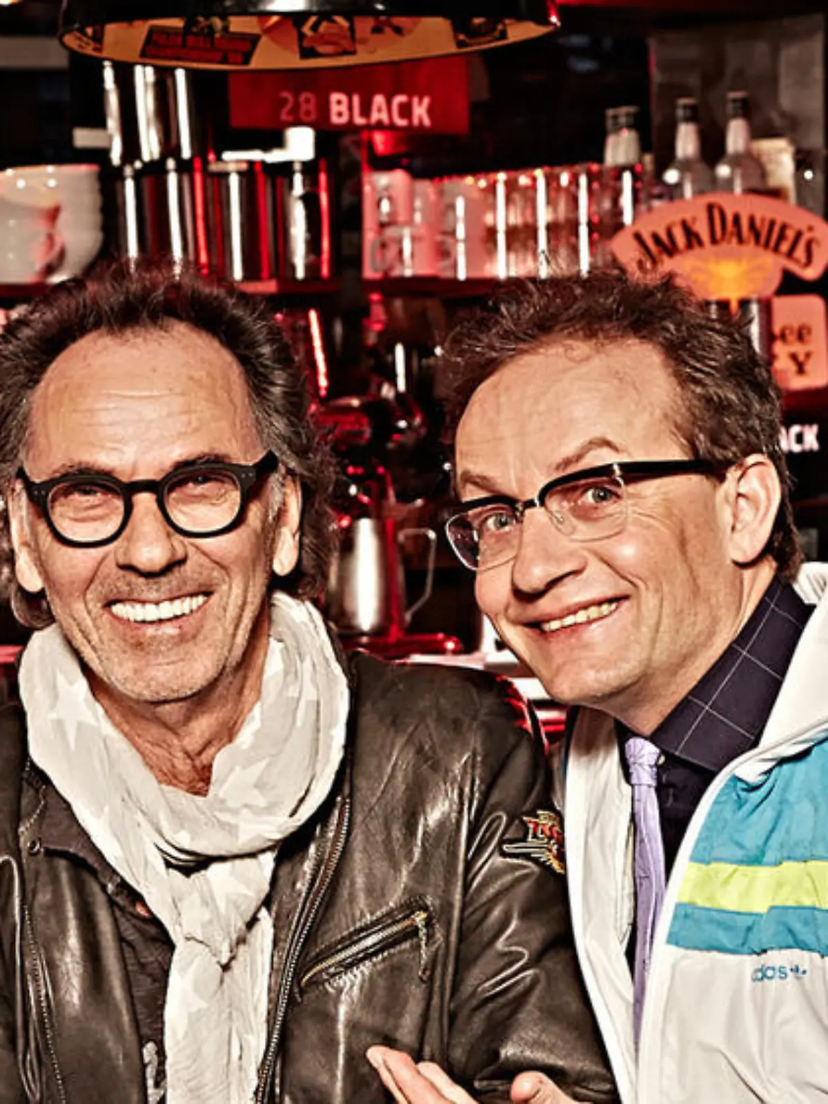 Hella von Sinnen, Hugo Egon Balder und Wigald Boning freuen sich über Neuzugang Désirée Nick (v.l.n.r.)