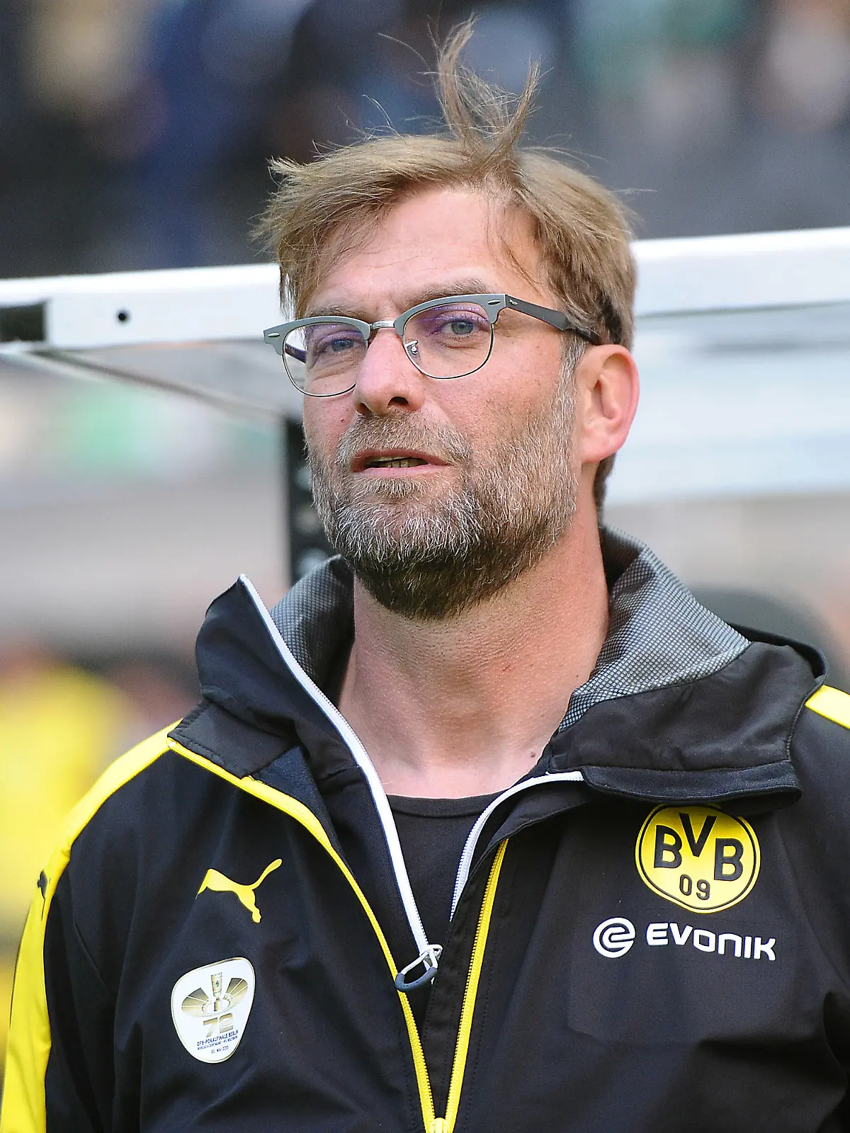 Fußball DFB-Pokal Finale Borussia Dortmund - VfL Wolfsburg am 30.05.2015 im Olympia Stadion in Berlin Jürgen Klopp ( Trainer Dortmund ) Foto: Revierfoto