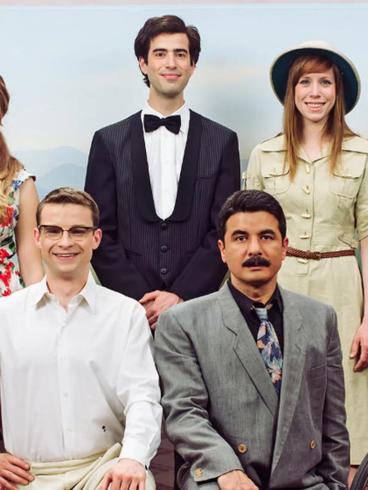 Der Schauspiel-Cast von "Die unwahrscheinlichen Ereignisse im Leben von"
